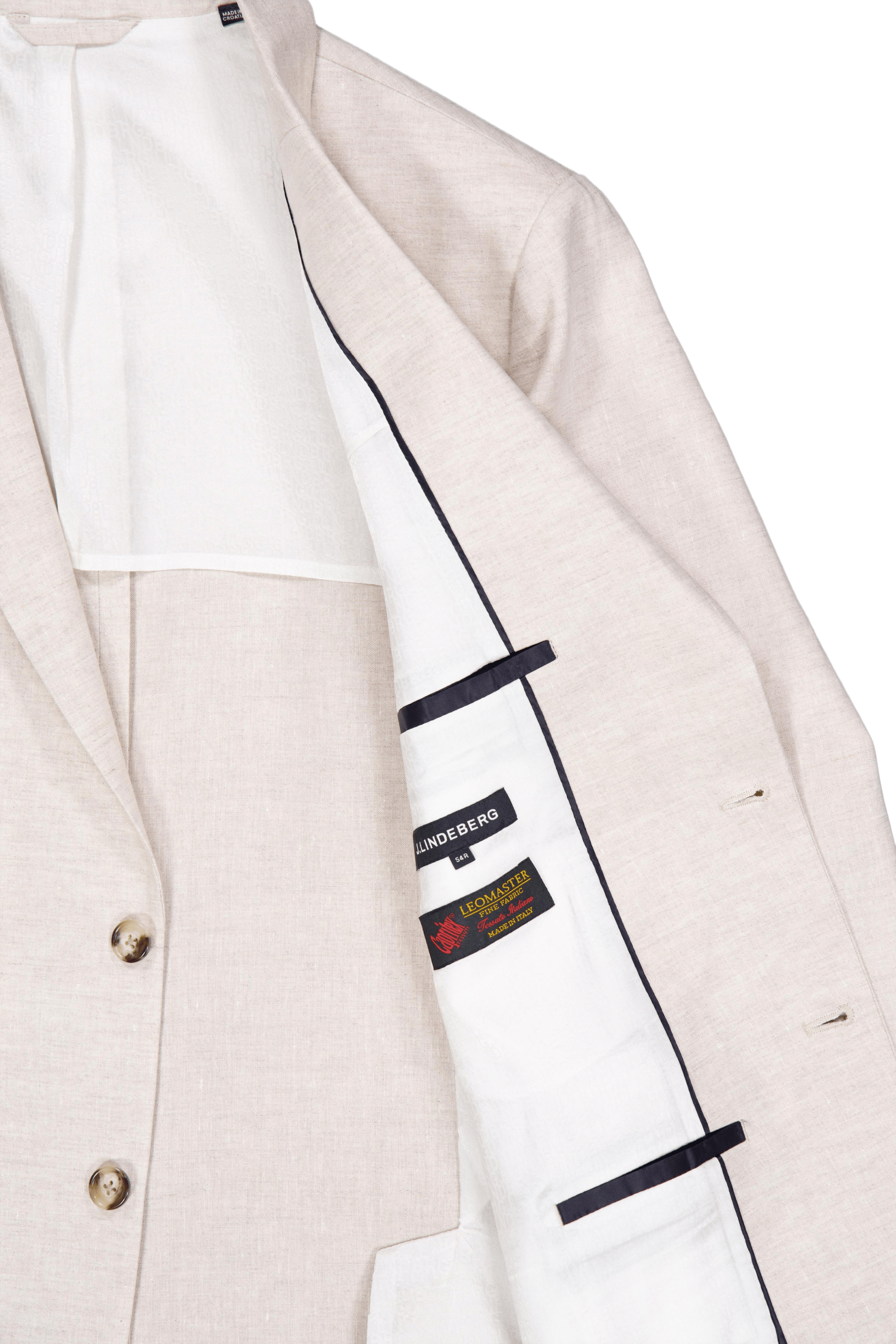 Hopper U Super Linen Blazer U029 Moonbeam - Bild 5