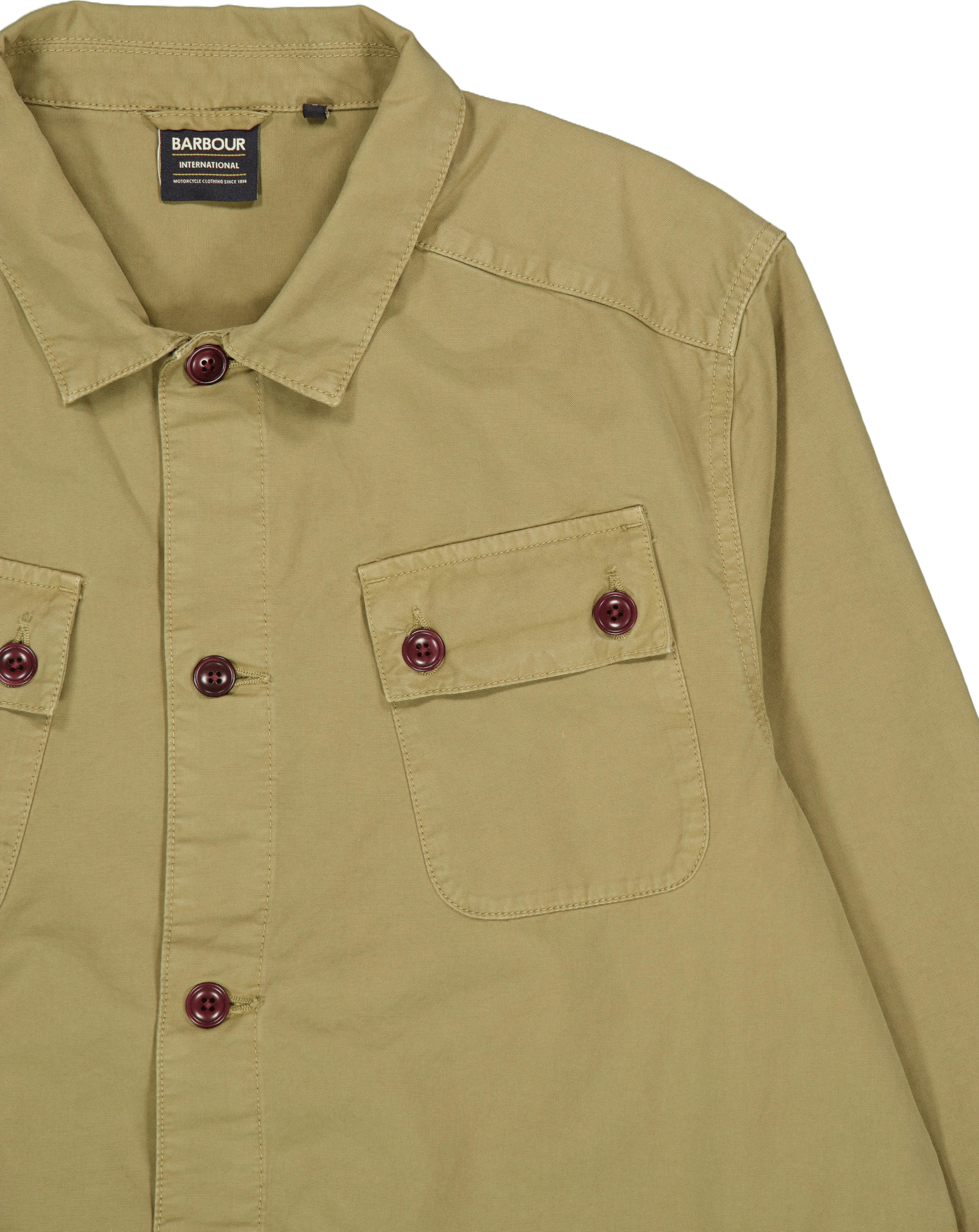 B.intl Harris Overshirt Ol32  Branch - Bild 3