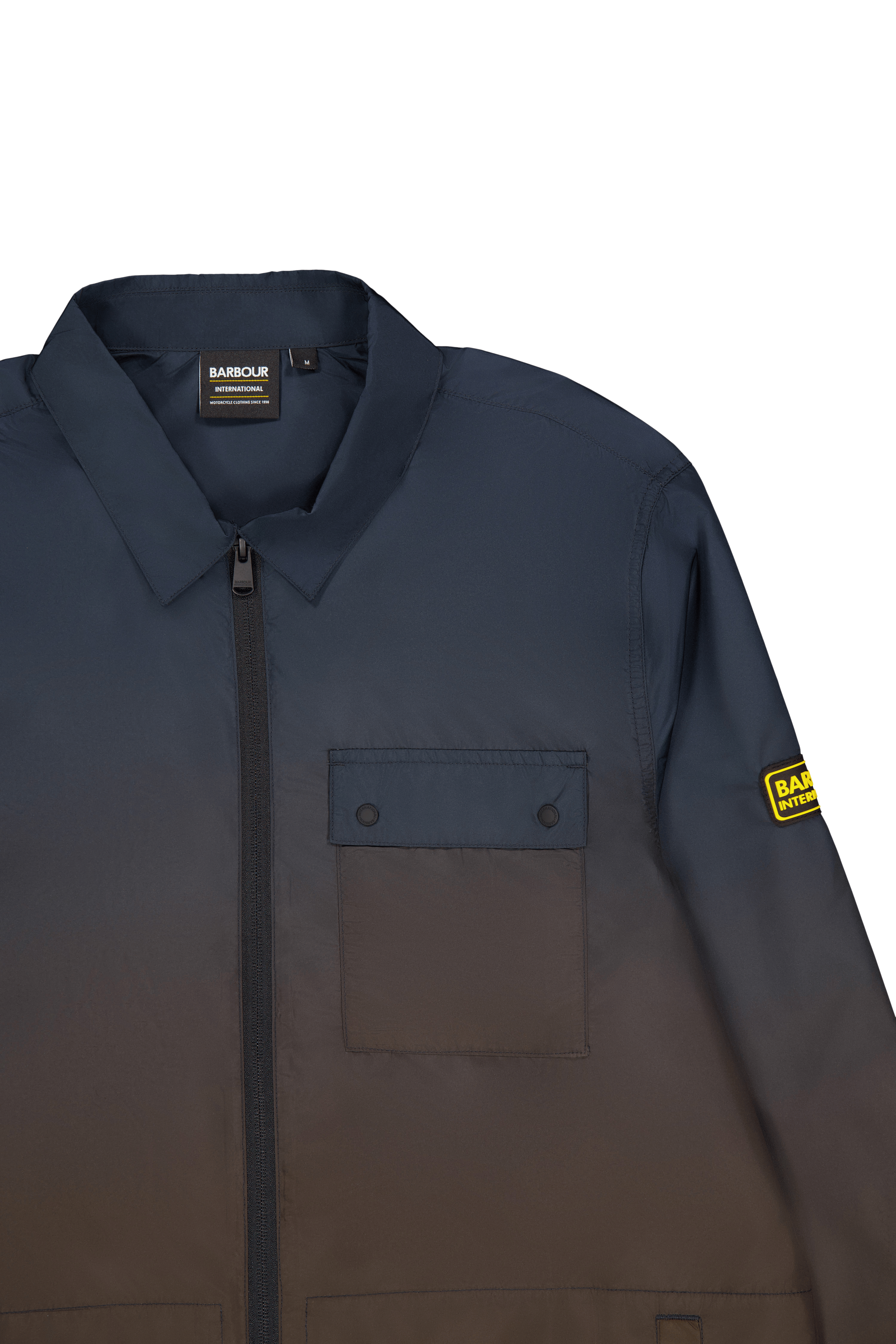 B.intl Ombre Overshirt Ny55 Washed - Bild 3