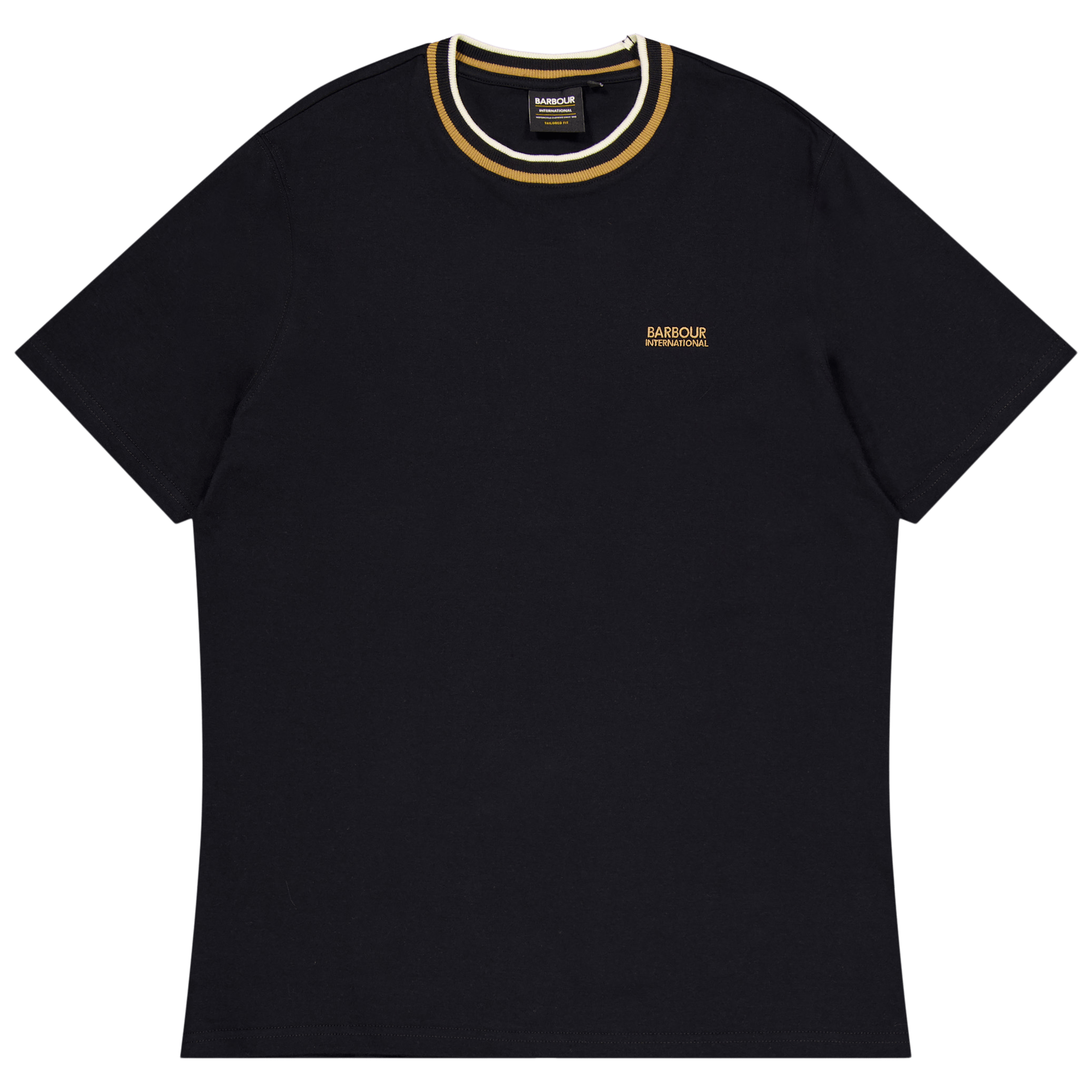 B.intl Buxton Tipped Tee Bk31