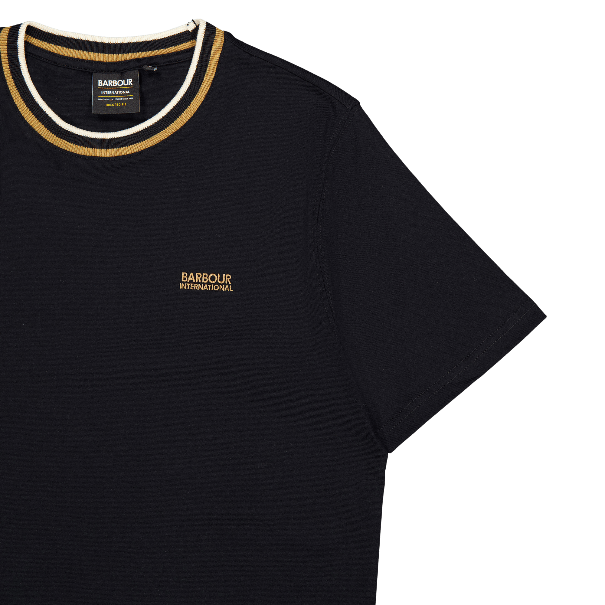 B.intl Buxton Tipped Tee Bk31 - Bild 3