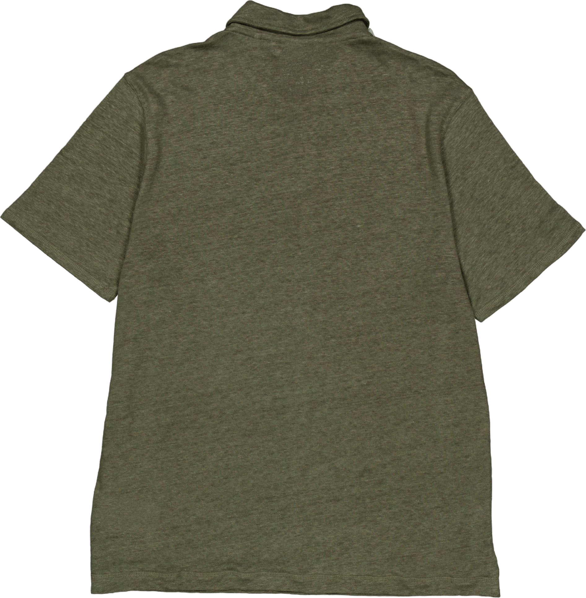 Duke Linen Polo Ss 7008 Forest Night - Bild 2