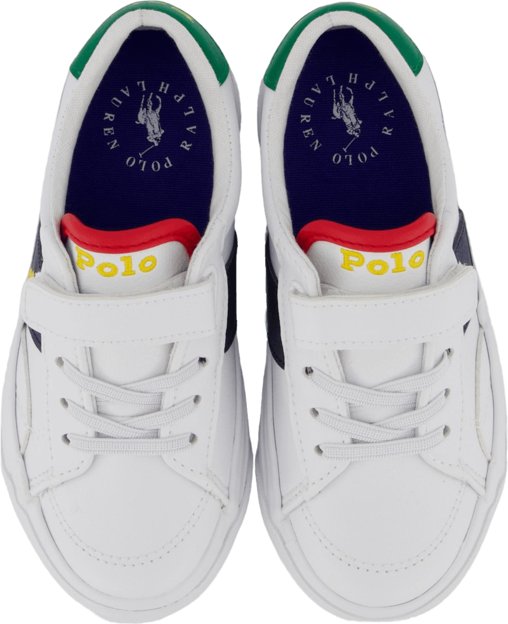 Ryley Ps T-white Tumbled/navy/green W/