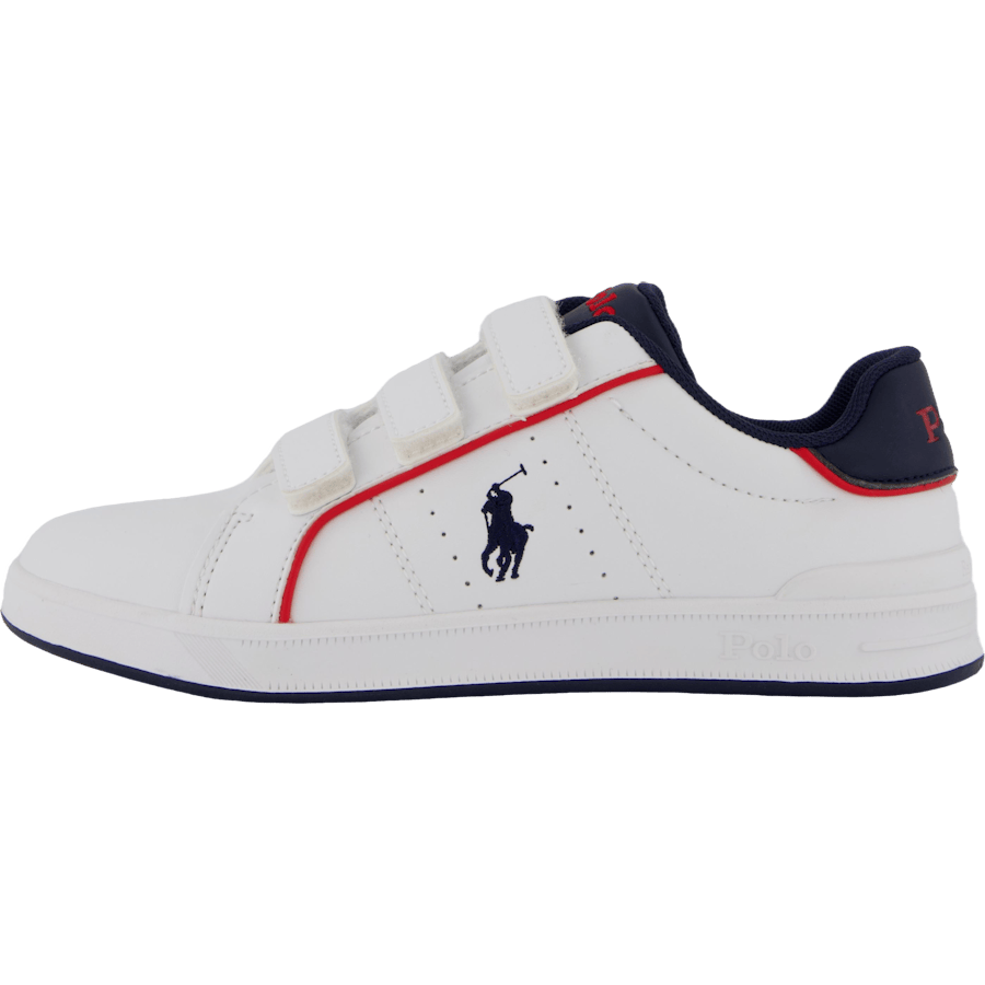 Heritage Court Iii Ez C-white Smooth/navy W/ Navy Pp