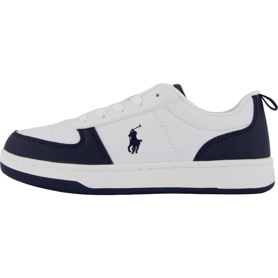 Polo Court Ii C-white Tumbled/navy
