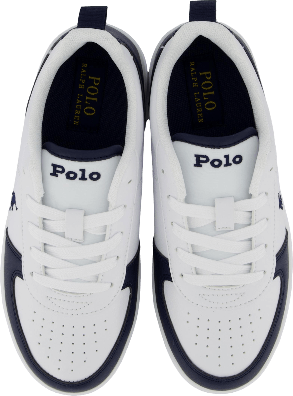 Polo Court Ii C-white Tumbled/navy