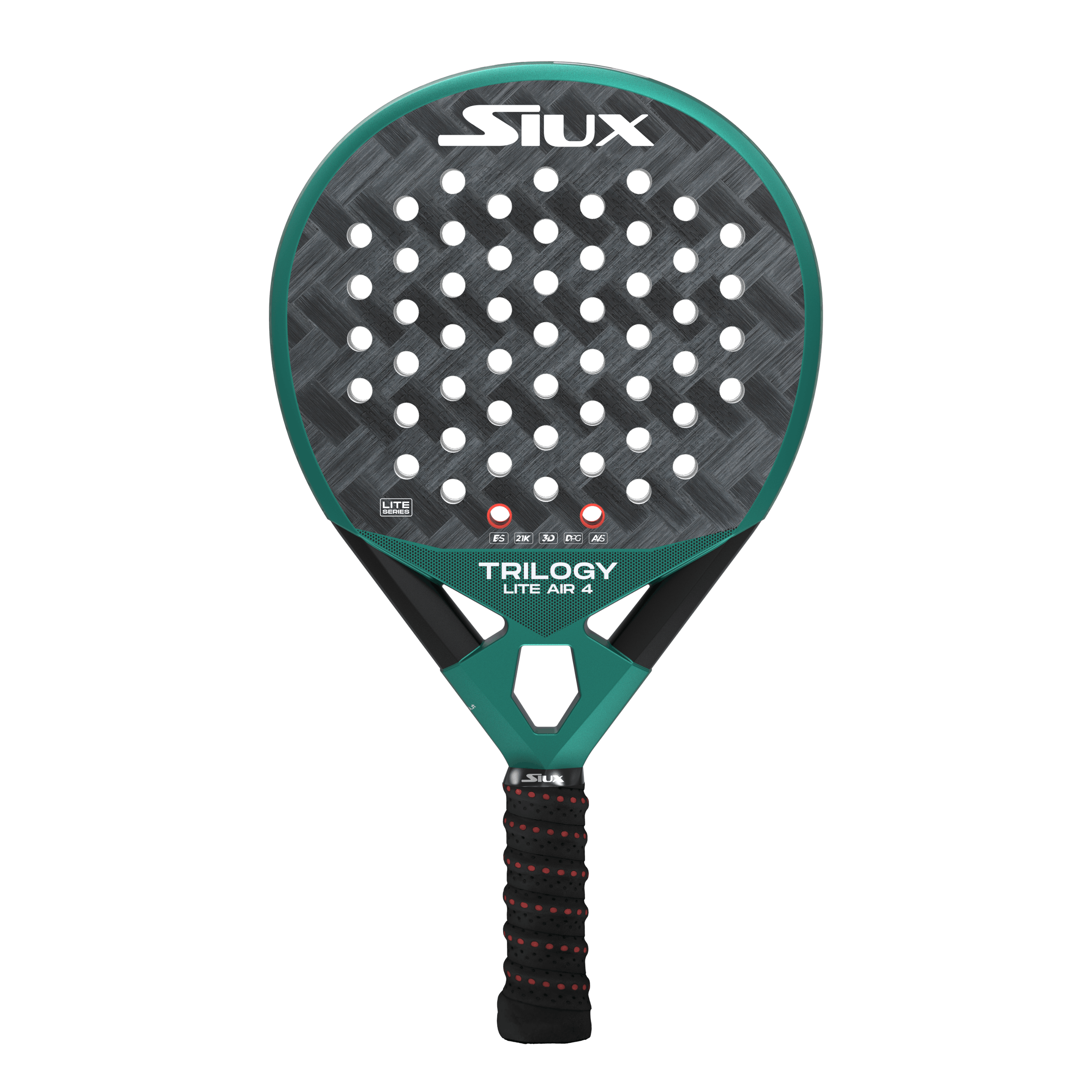SIUX Trilogy Lite Air 4, Unisex, Utrustning, racketar, Padel, Flerfärgad, ONESIZE