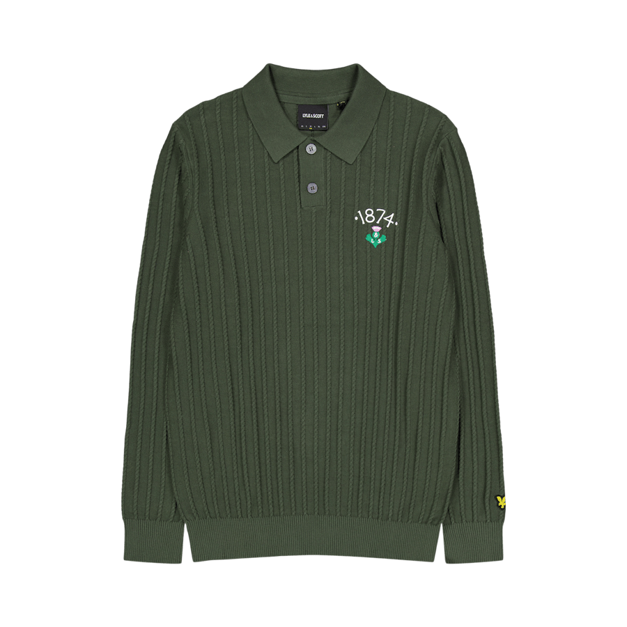 Micro Cable Polo Jumper X083 Wilton