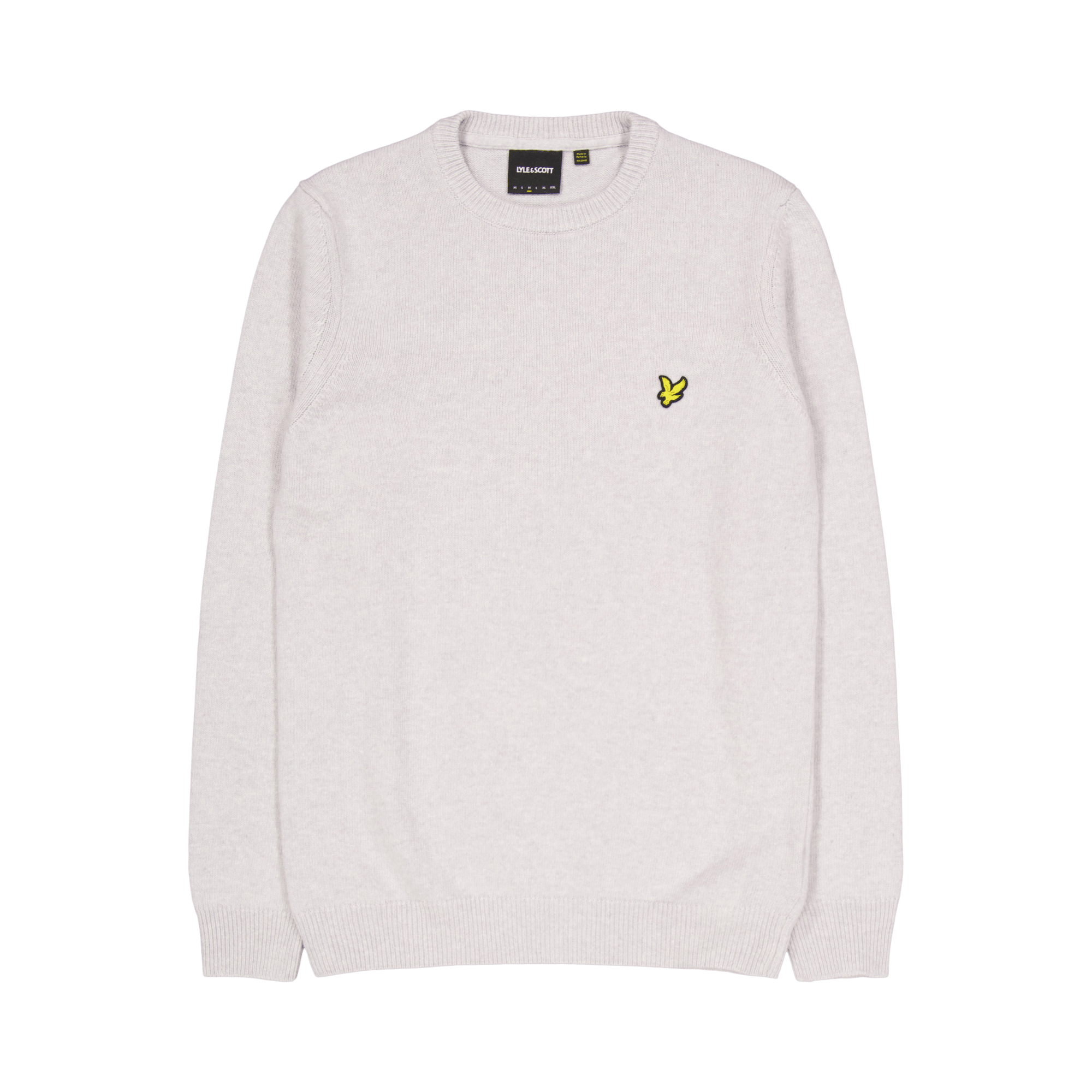 Crew Neck Lambswool Blend Jump X113  Marl