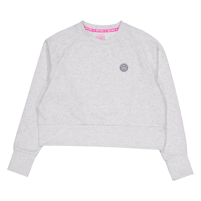 Chill Crew Off White, Female, Apparels, Shirts, Padel, Grey, M