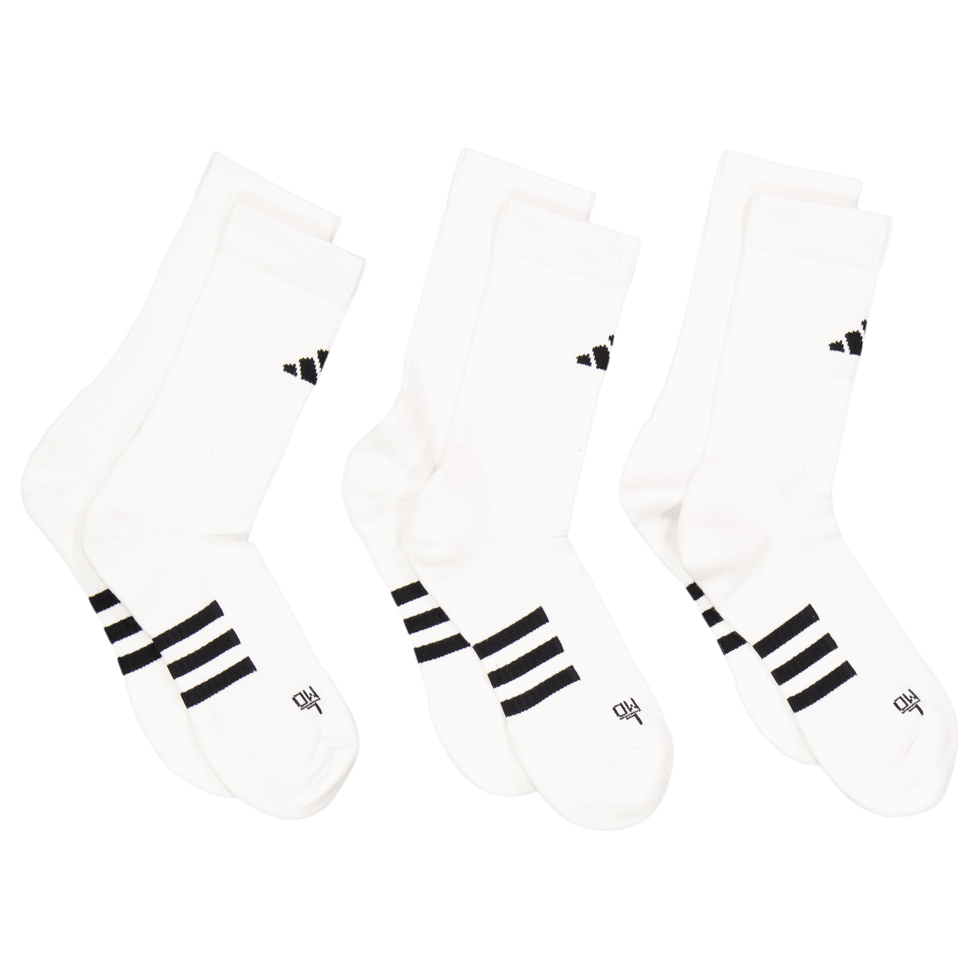 Prf Cush Crew 3p White, Unisex, Tøj, Sokker, Padel, Hvid, L