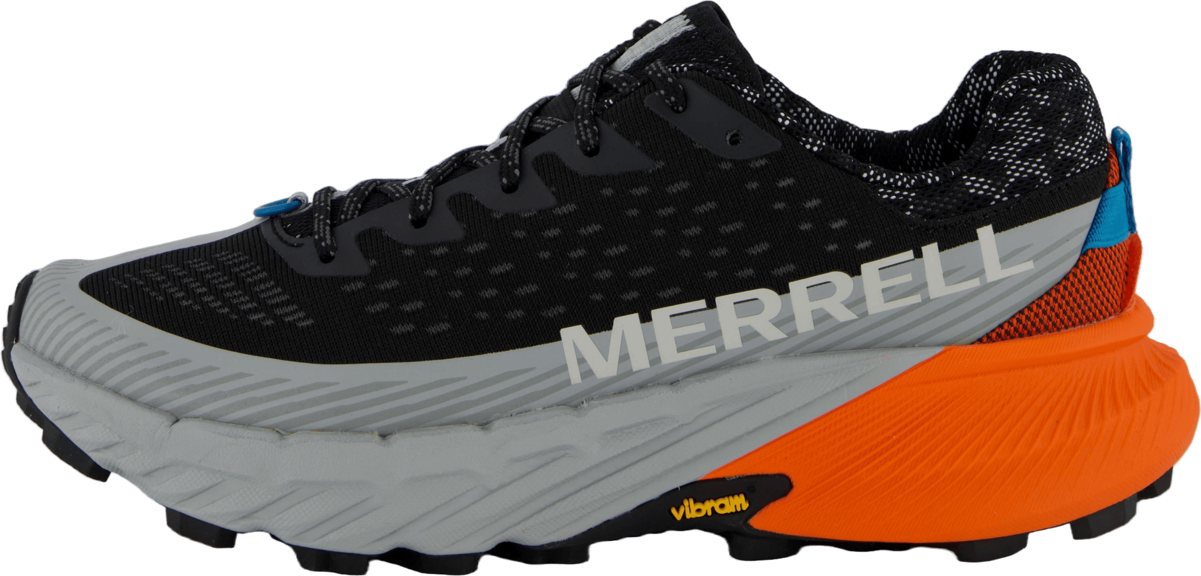 Agility Peak 5 Black/tangerine, Female, Schoenen, Hardloopschoenen, sportschoenen, Rennen, Zwart, EU 37