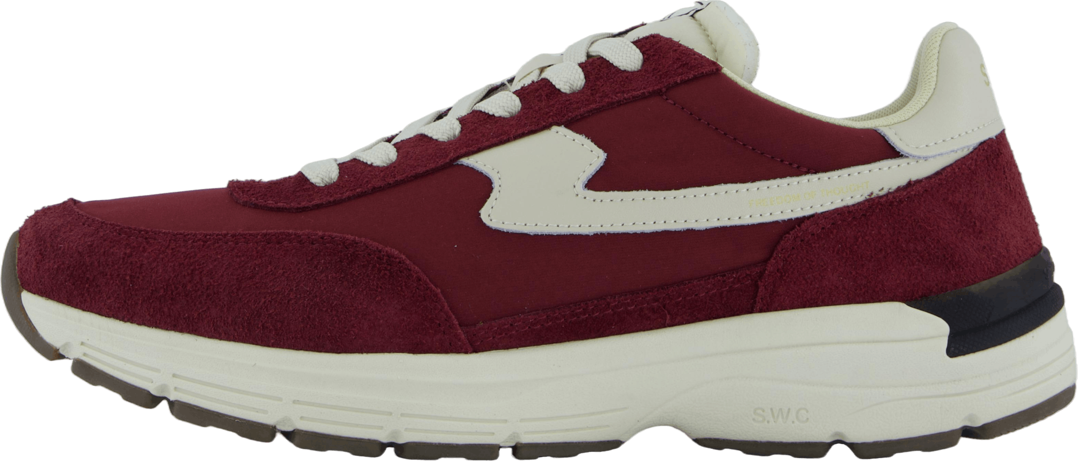 Osier S-strike Raw Suede Mix College Red, Male, Buty, Sneakersy, Czerwony, EU 40