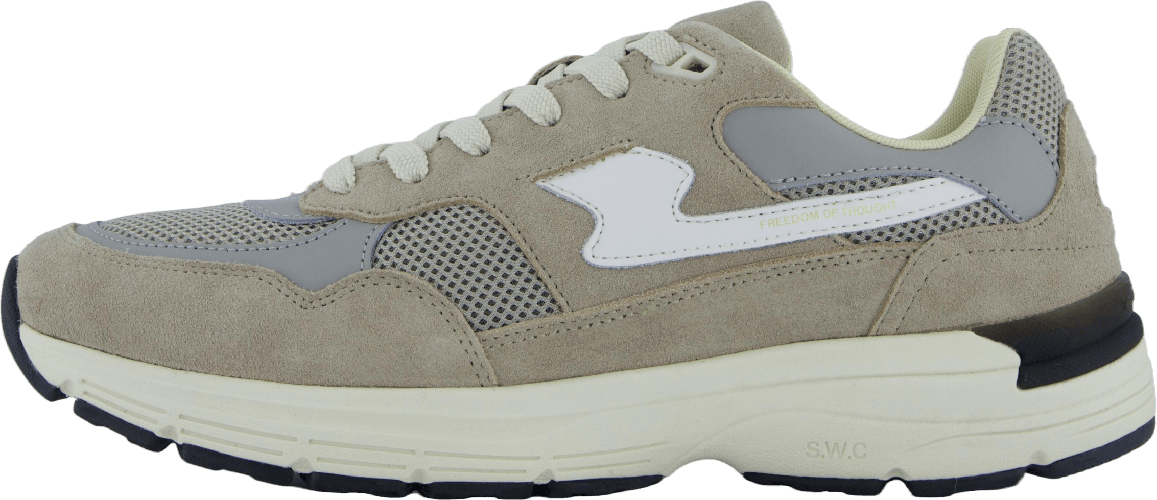 Amiel S-strike Suede Mix Light Grey