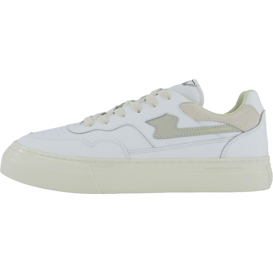 Pearl S-strike Leather White & Putty