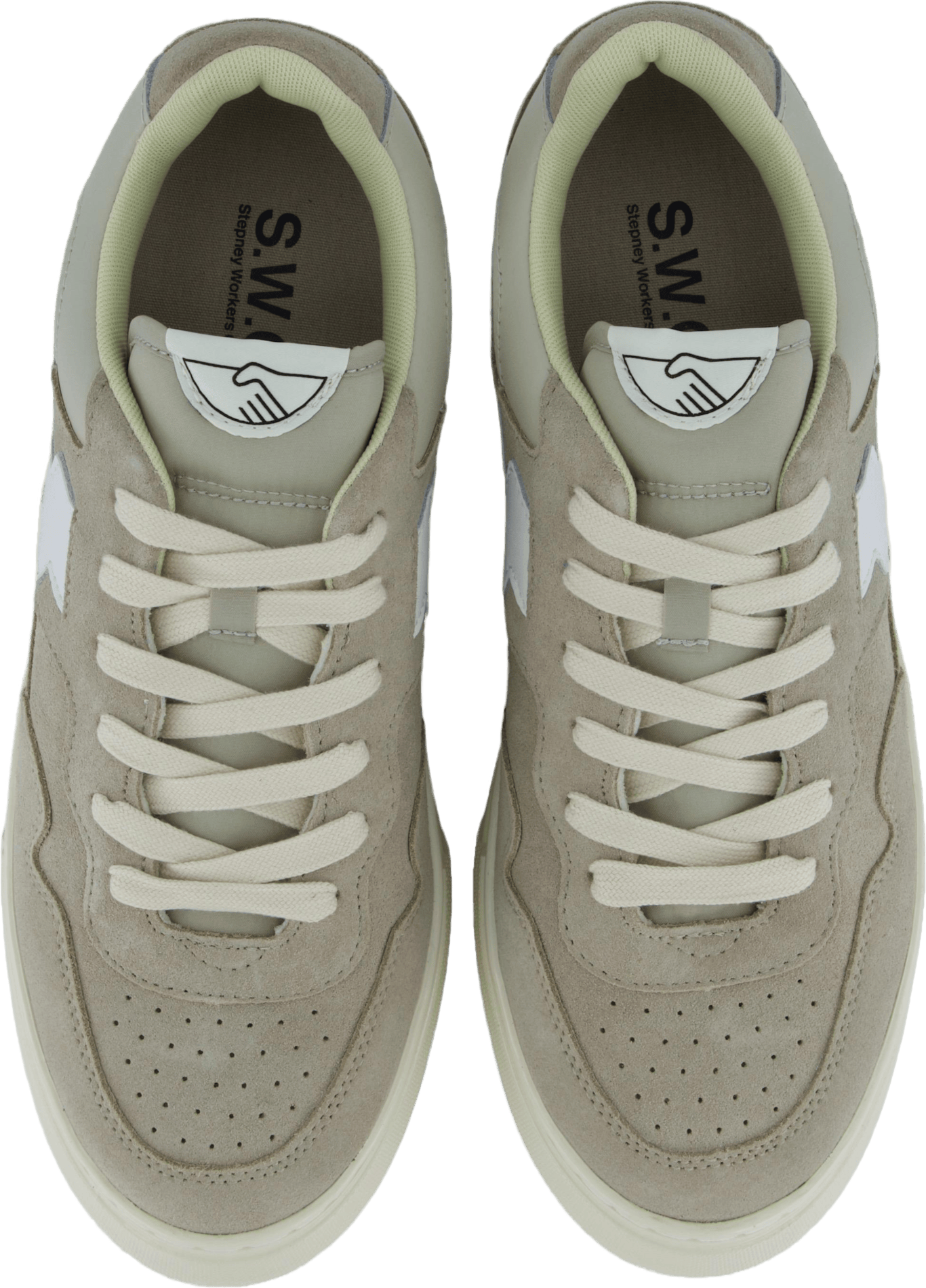 Pearl S-strike Suede Lt Grey & White - Bild 6