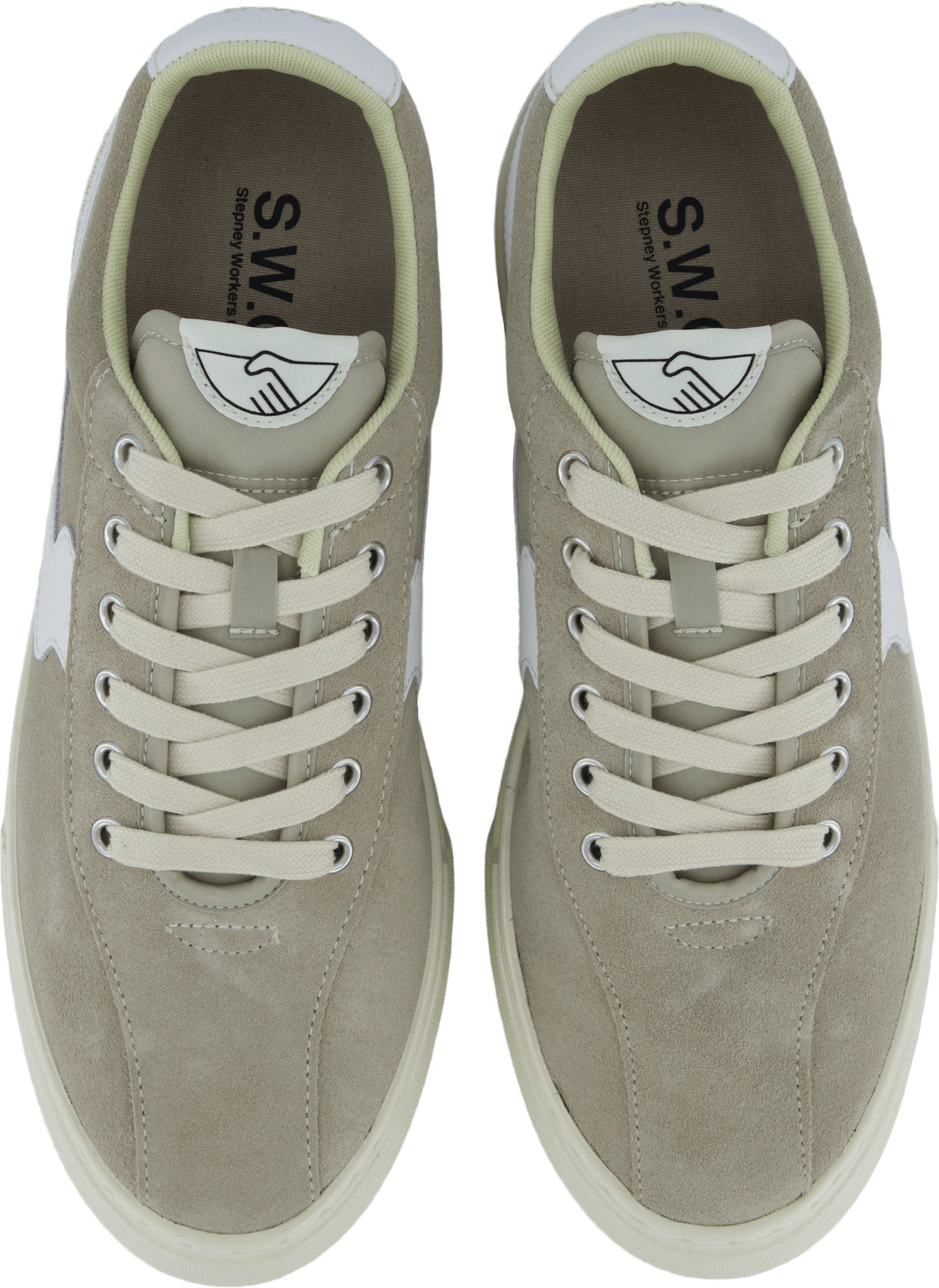Dellow S-strike Cup Suede Lt Grey & White - Bild 6
