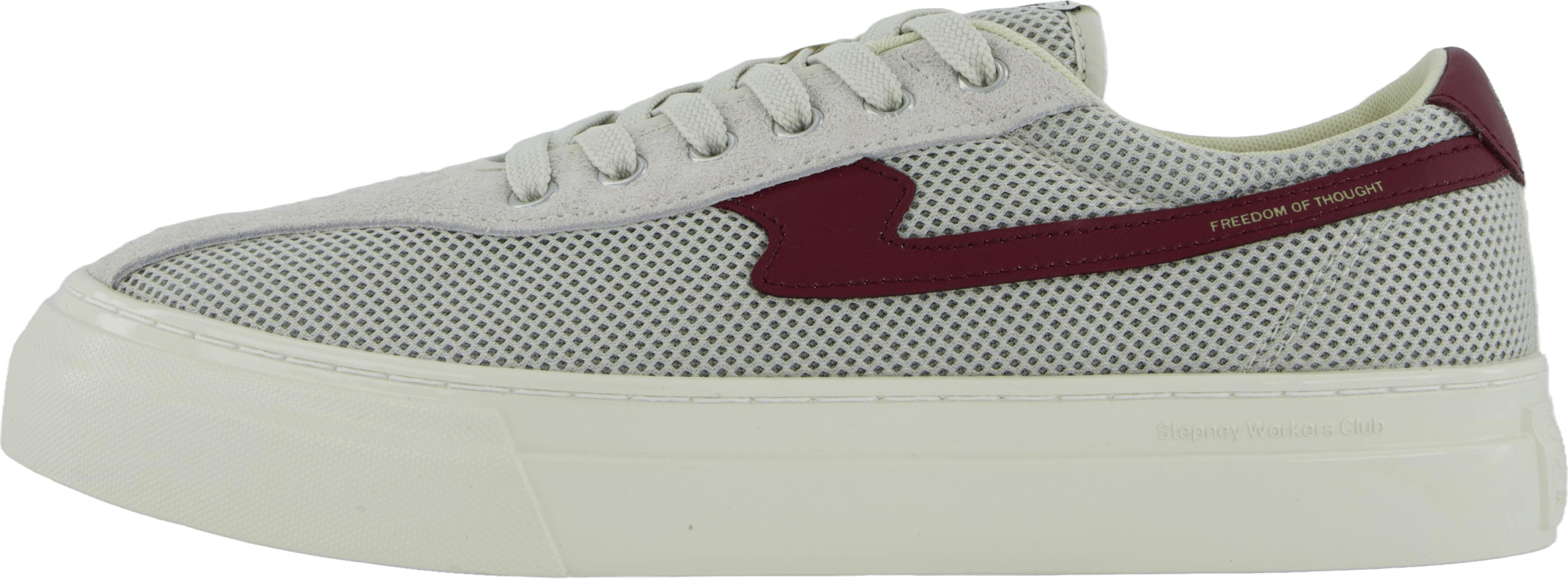 Dellow S-strike Cup Tennis Mes Ecru & Red