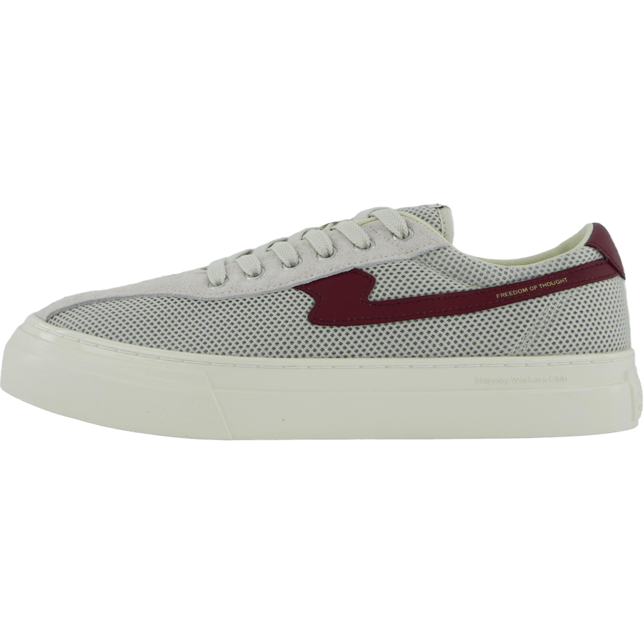 Dellow S-strike Cup Tennis Mes Ecru & Red