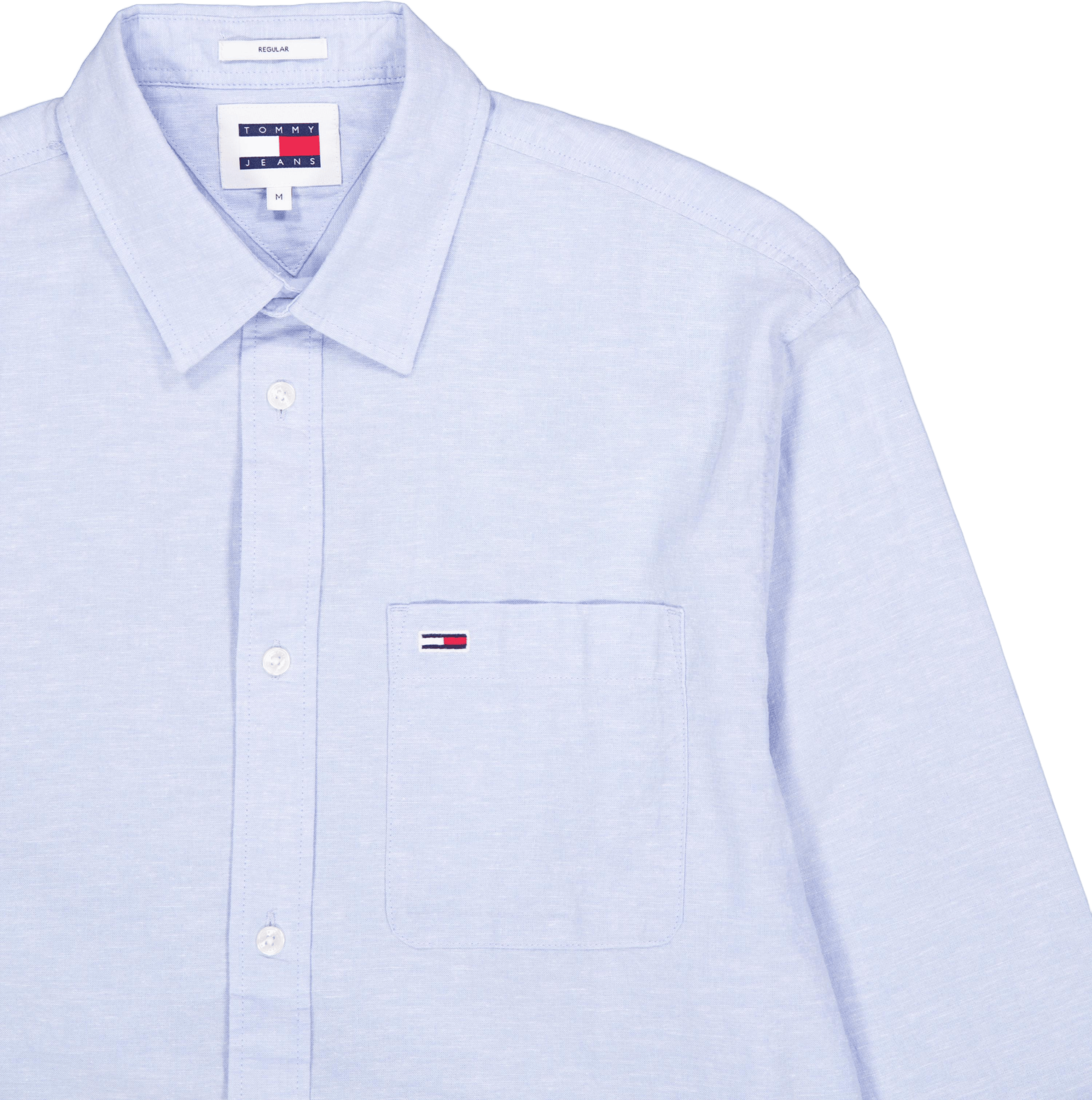 Tjm Reg Linen Blend Shirt Moderate - Bild 3