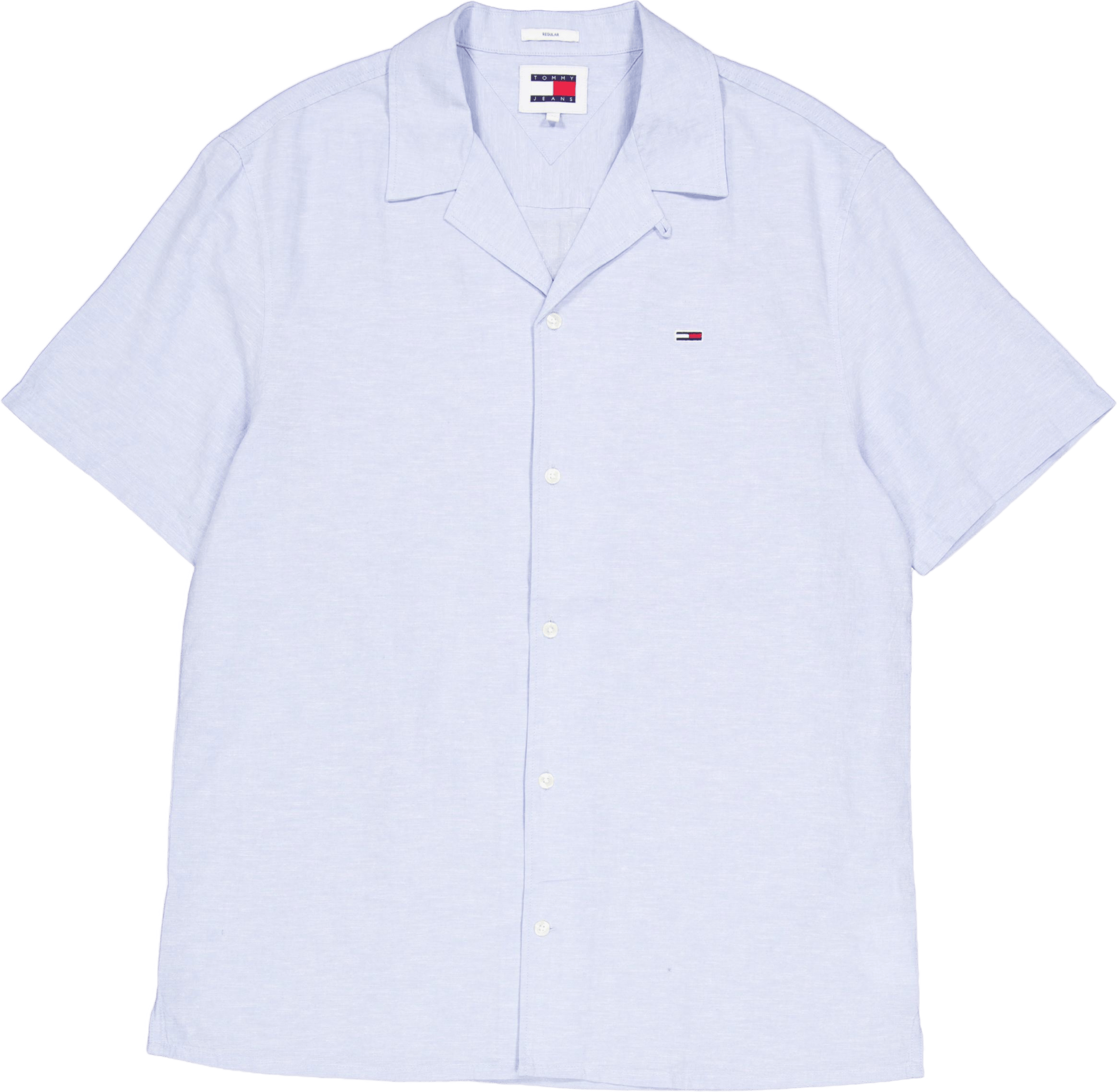 Tjm Linen Blend Camp Shirt Ext Moderate