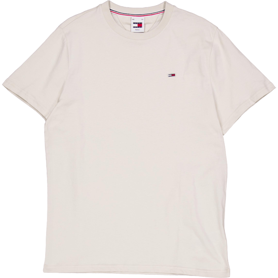 Tjm Slim Jersey C Neck Ext Newsprint