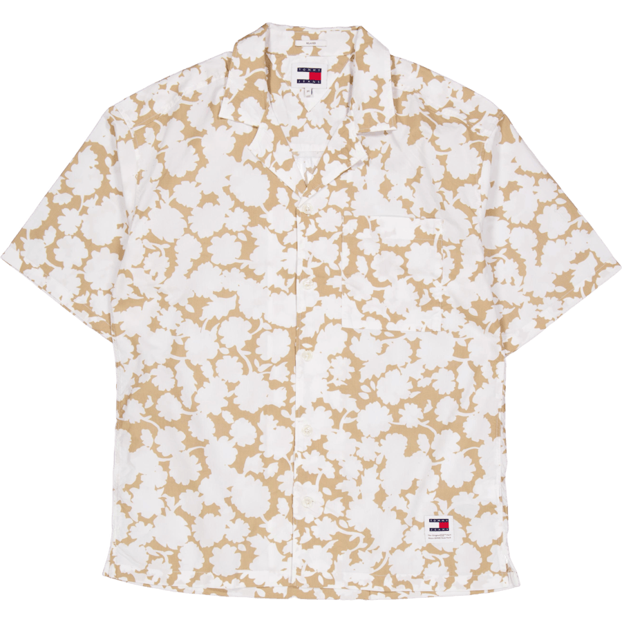Tjm Rlx Floral Aop Camp Shirt Floral Aop
