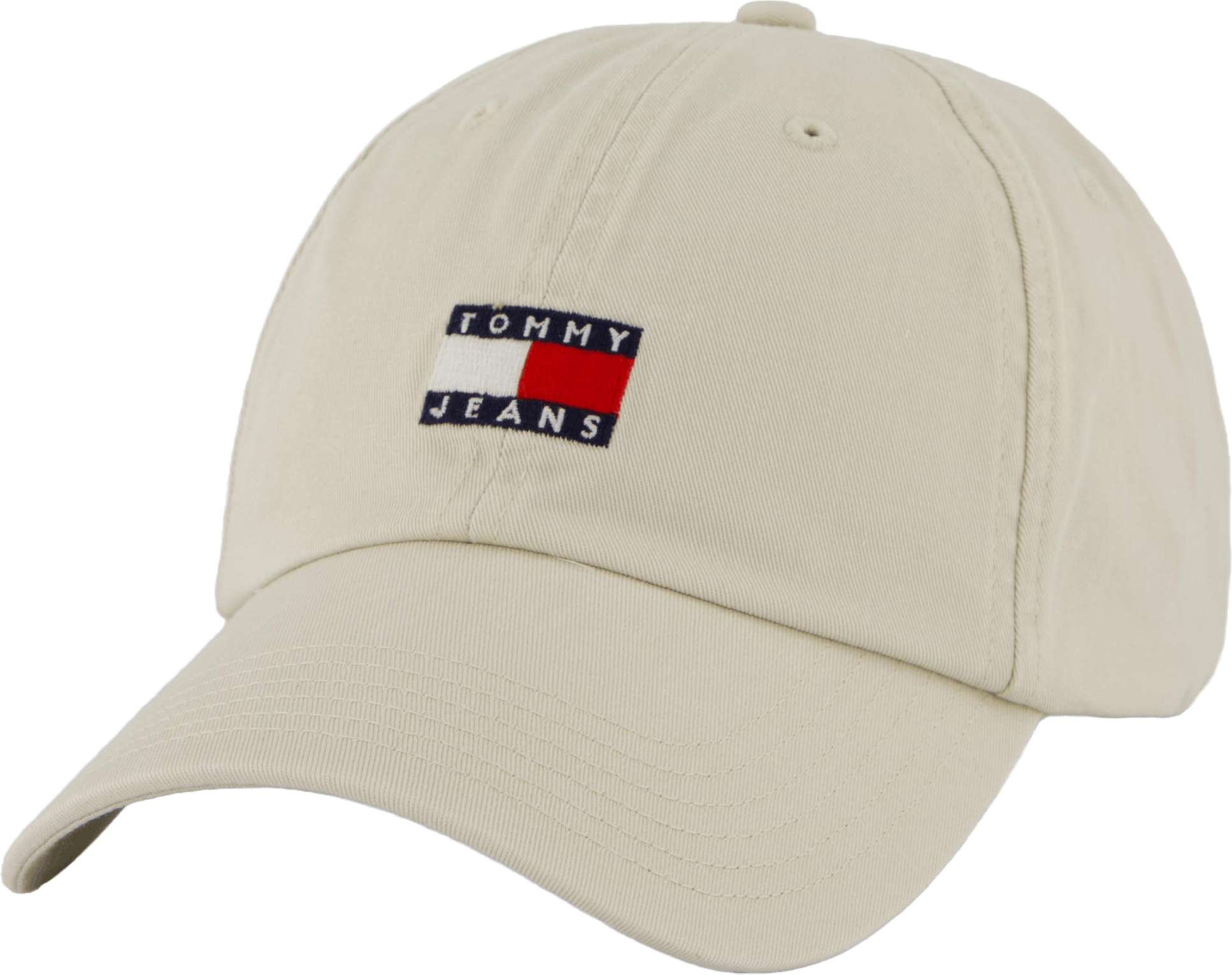 Tjm Heritage Cap Newsprint, Male, Odevy, Klobúky a čiapky, Béžová/Biely, ONESIZE