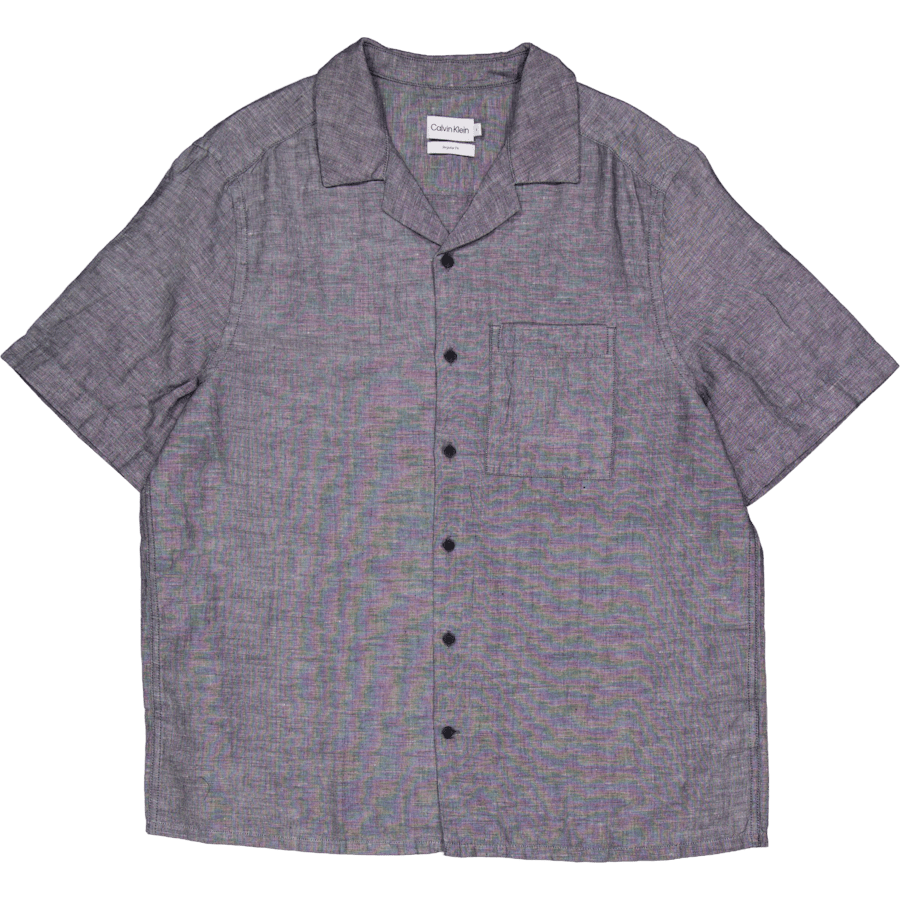 Linen Cotton Cuban S/s Shirt Ck