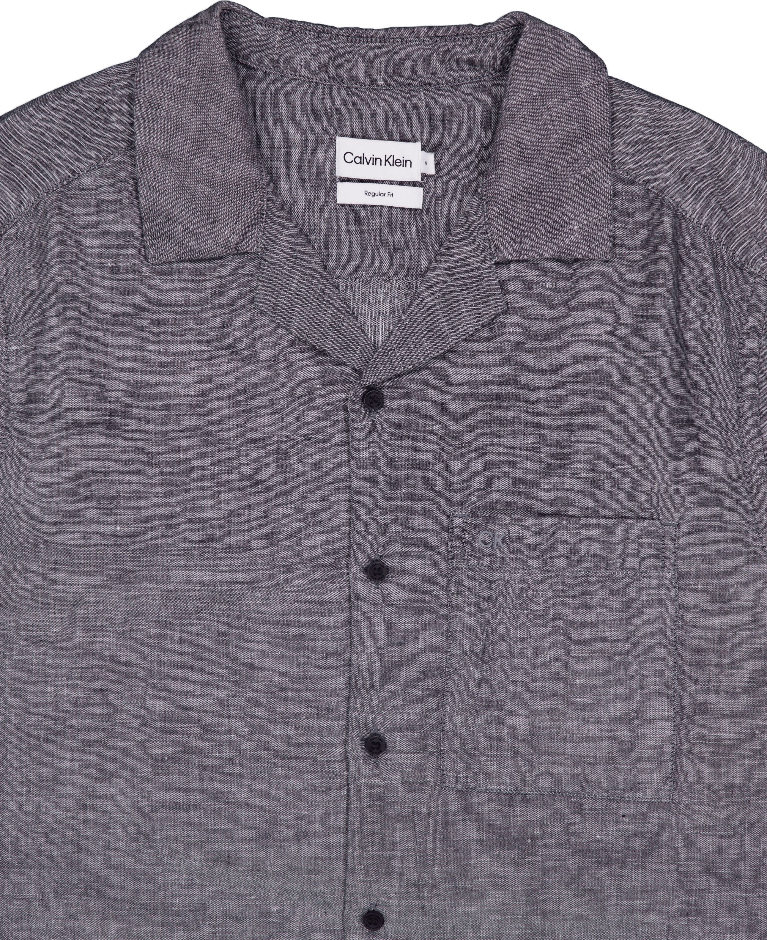 Linen Cotton Cuban S/s Shirt Ck - Bild 3