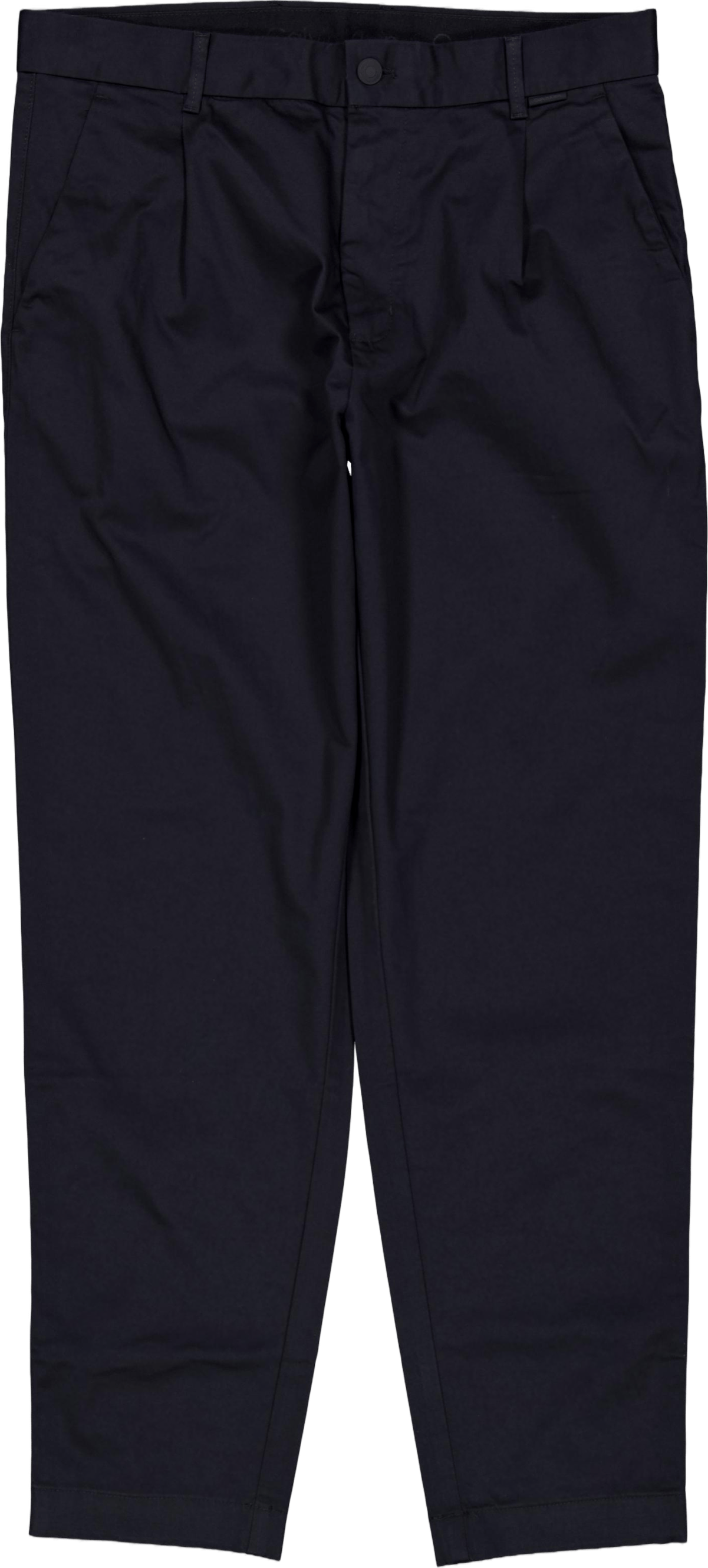 Sateen Stretch Cropped Tapered Ck