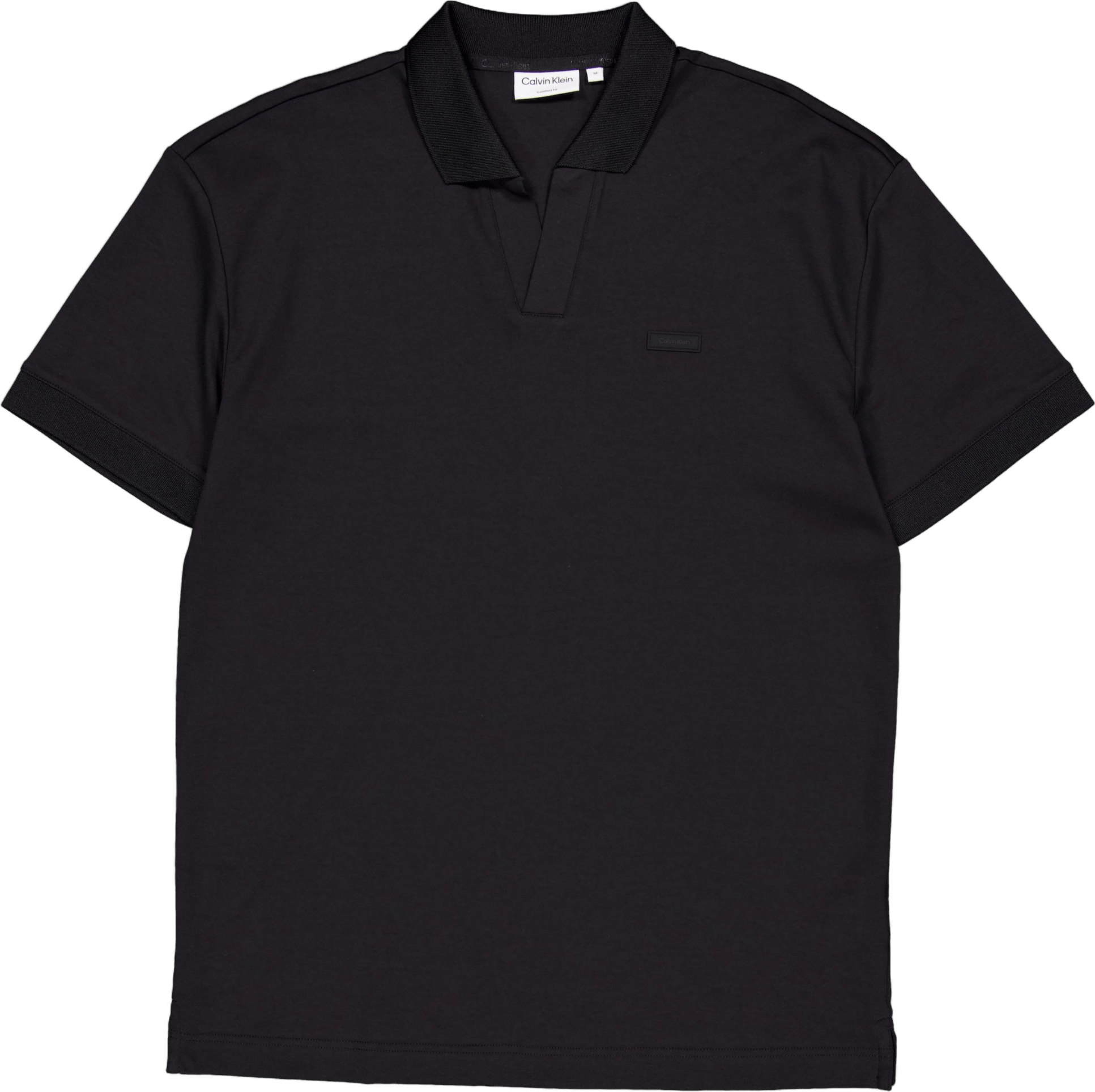 Smooth Cotton Open Placket Pol Ck
