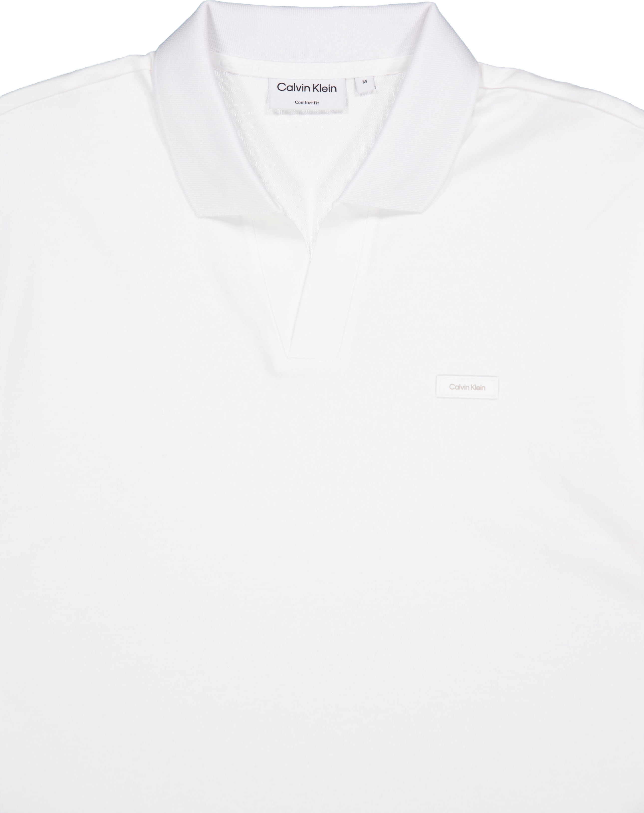 Smooth Cotton Open Placket Pol - Bild 3