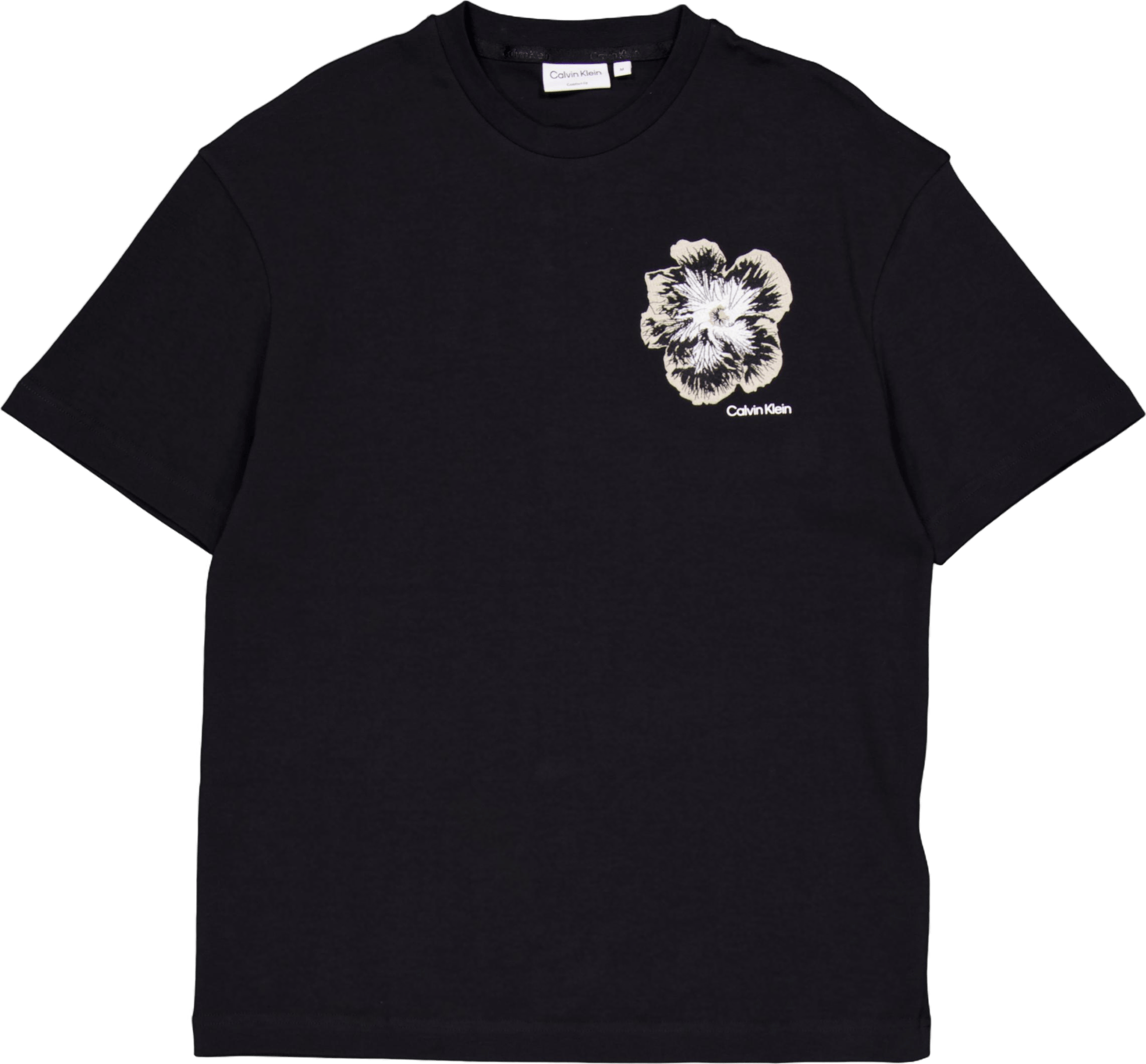 Embroidered Night Flower T-shi Ck