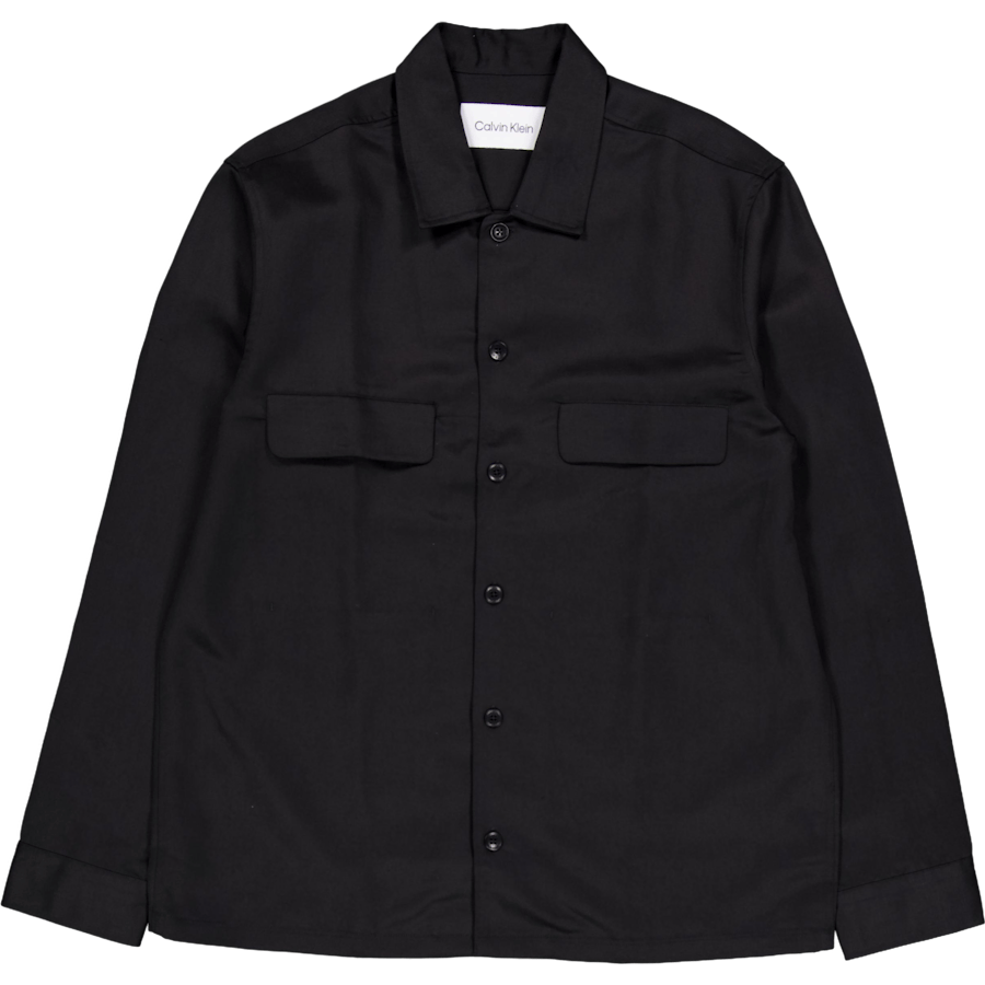 Tencel Linen Shirt Jacket Ck