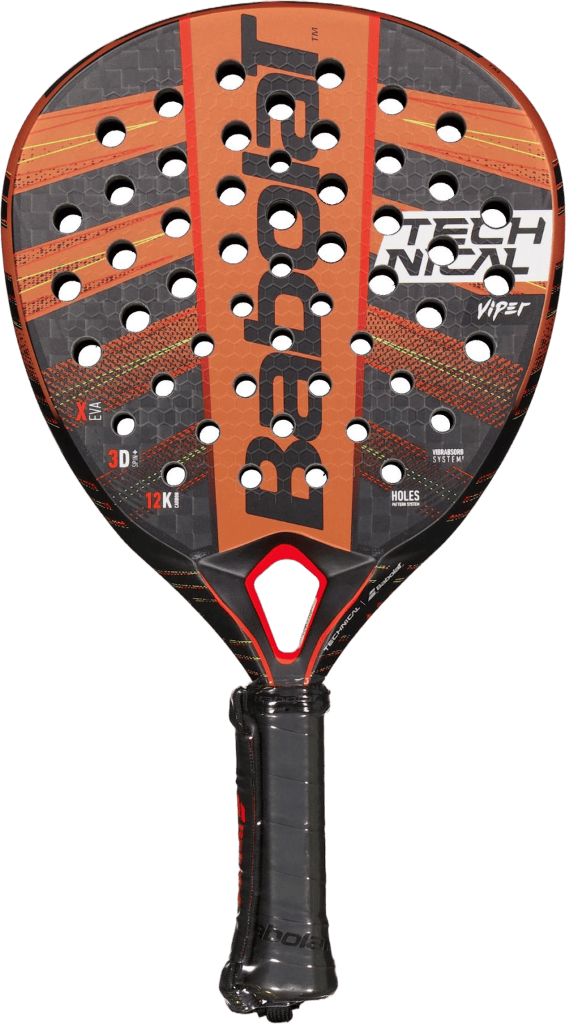 Viper Technical 2024, Unisex, Equipamento, raquetes, Padel, Laranja, ONESIZE