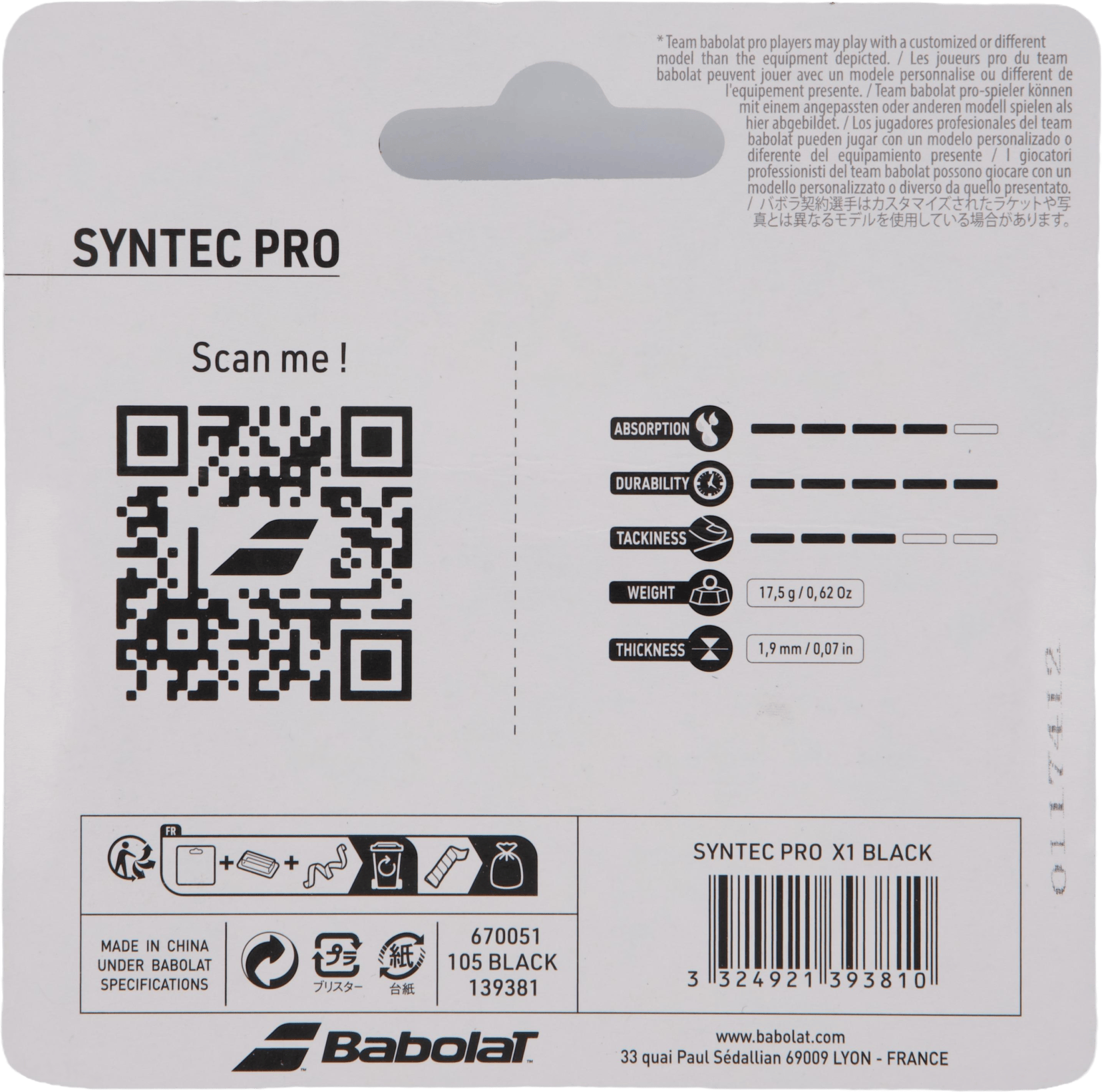 Syntec Pro 1-pack Black - Bild 2