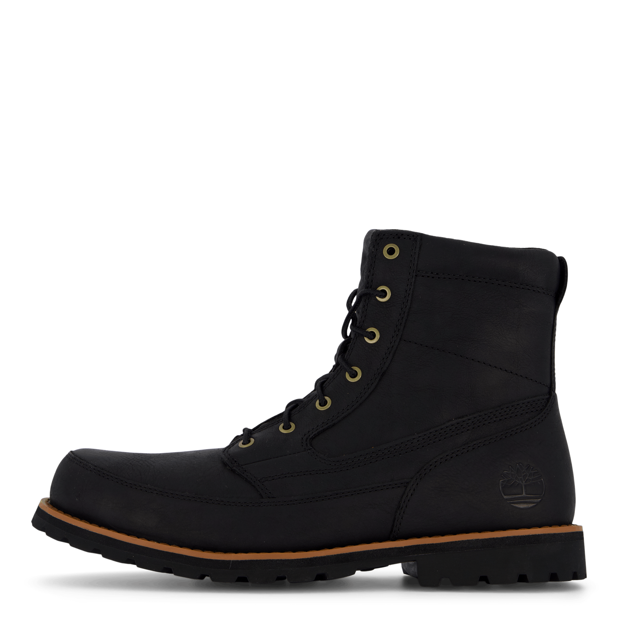 Plain black timberland boots best sale