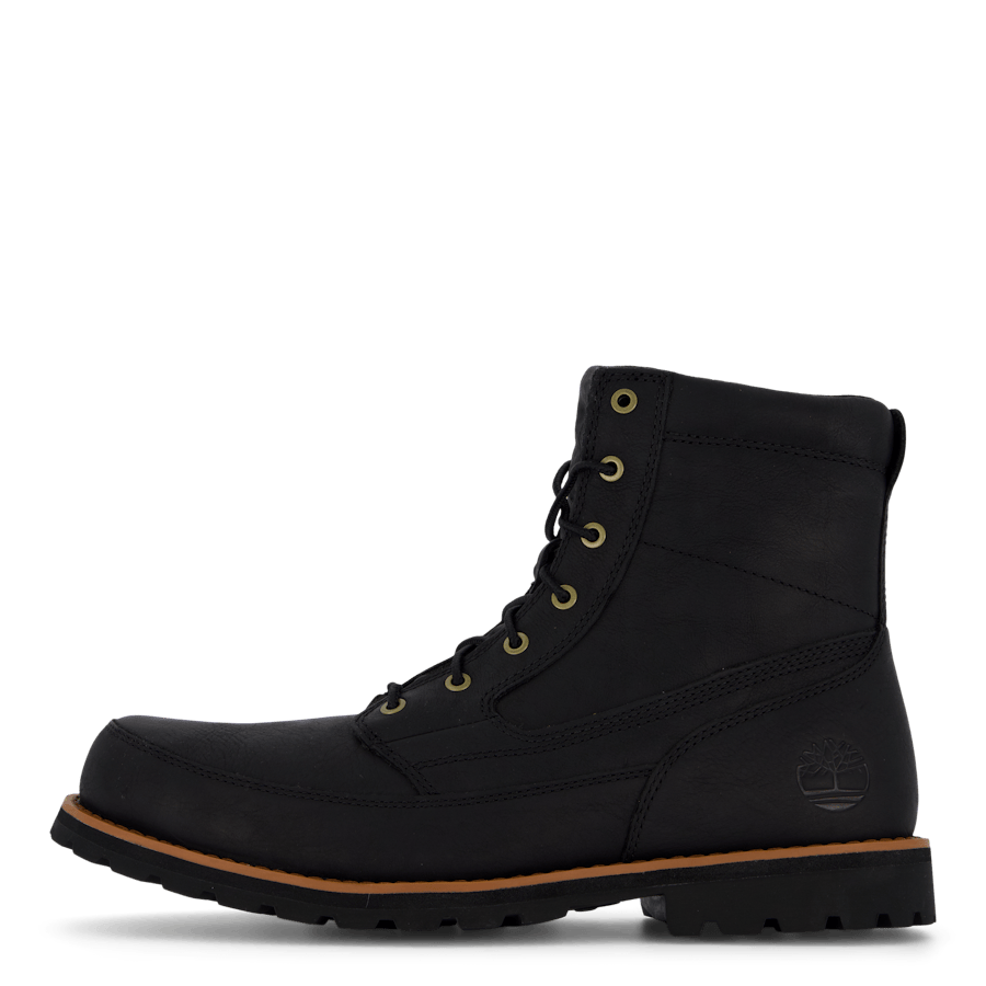 Attleboro Mid Lace Up Boot Jet Jet Black