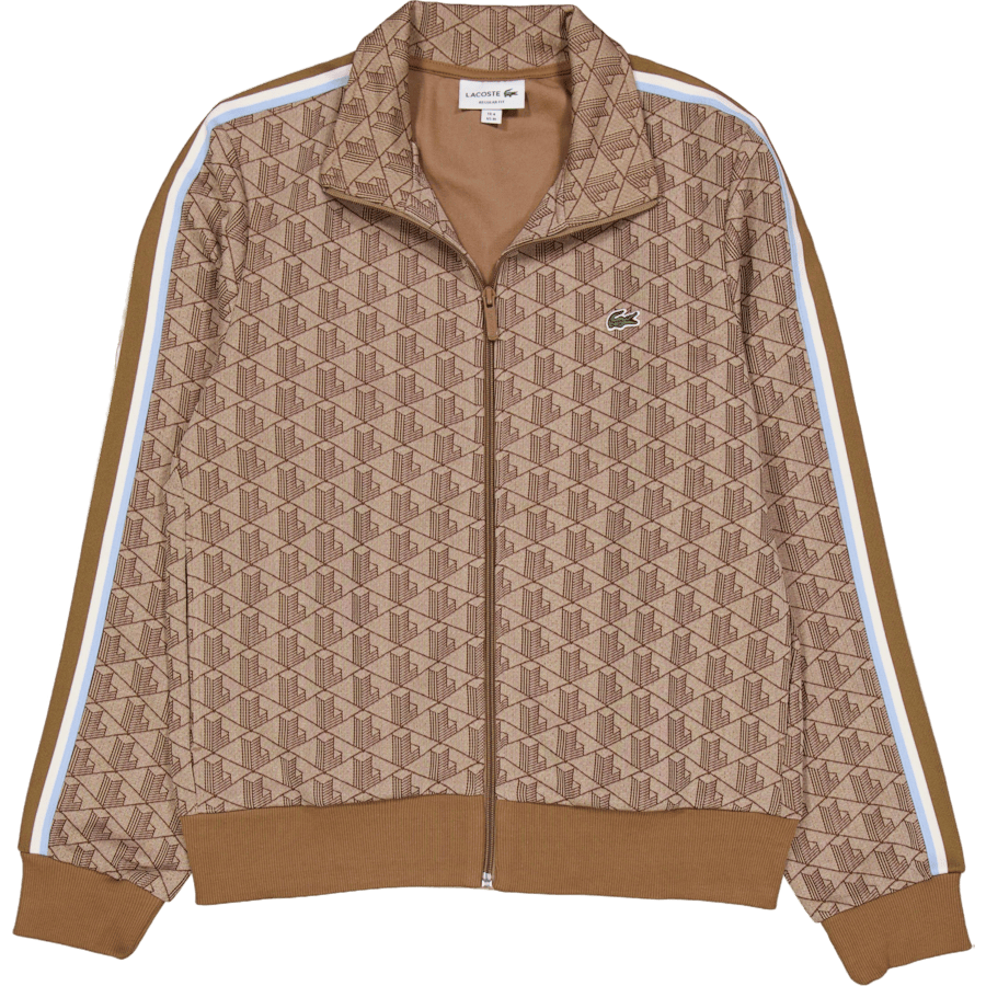 Paris Jaquard Monogram Zipped Irp Croissant/cockie