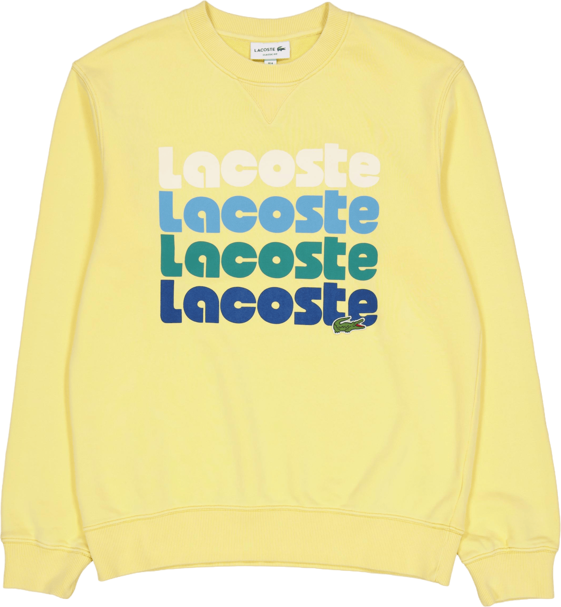 Lacoste Logo Sweatshirt Iy1 Cornsilk