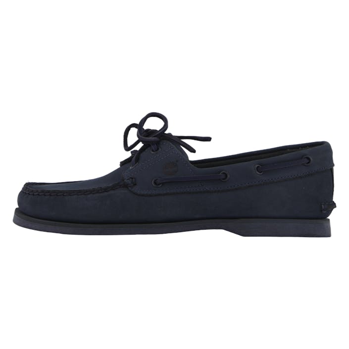 Classic Boat Boat Shoe Dark Blue Nubuck, Male, Scarpe, Scarpe basse, mocassini, Blu, EU 40