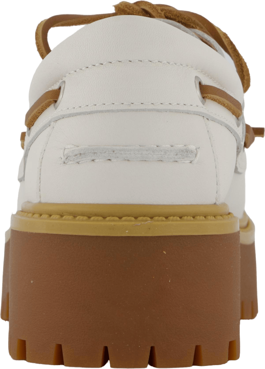 Stone Street Boat Shoe White Full Grain - Bild 5