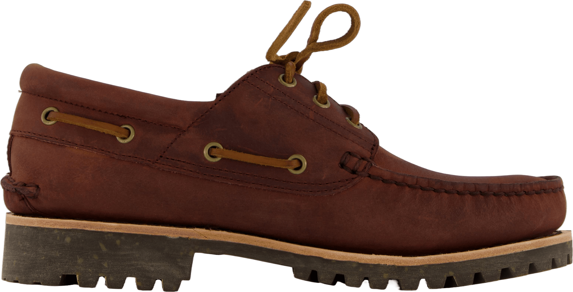Timberland Authentic Boat Shoe Medium Brown Full Grain - Bild 3