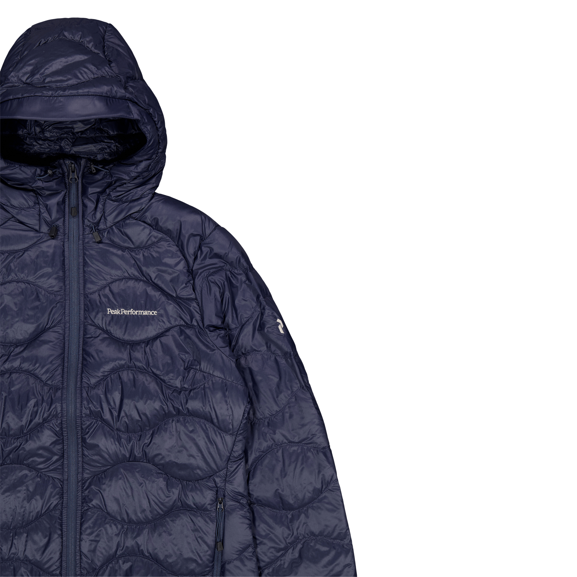 W Helium Down Hood Jacket Blue Shadow - Bild 3