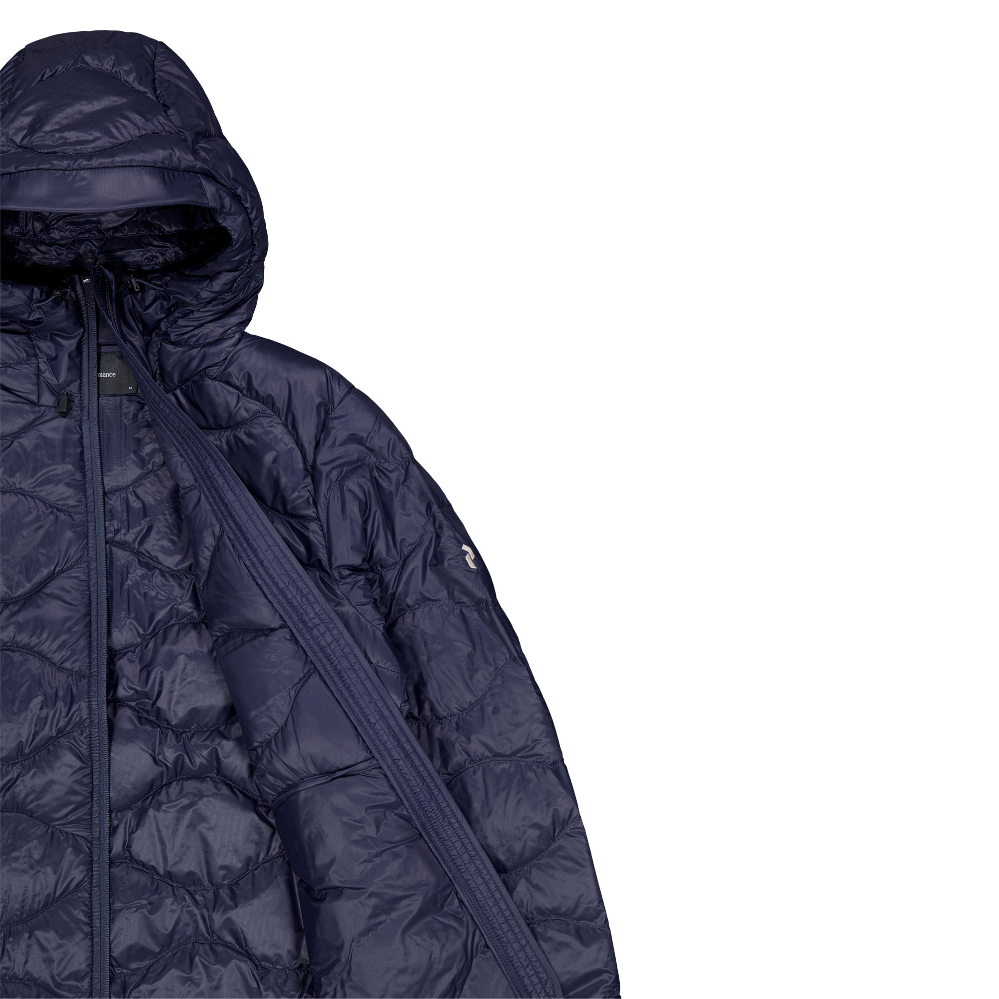 W Helium Down Hood Jacket Blue Shadow - Bild 4