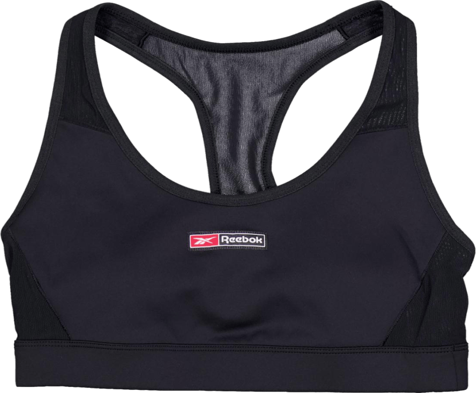 Lux Bold Racer Bra Black