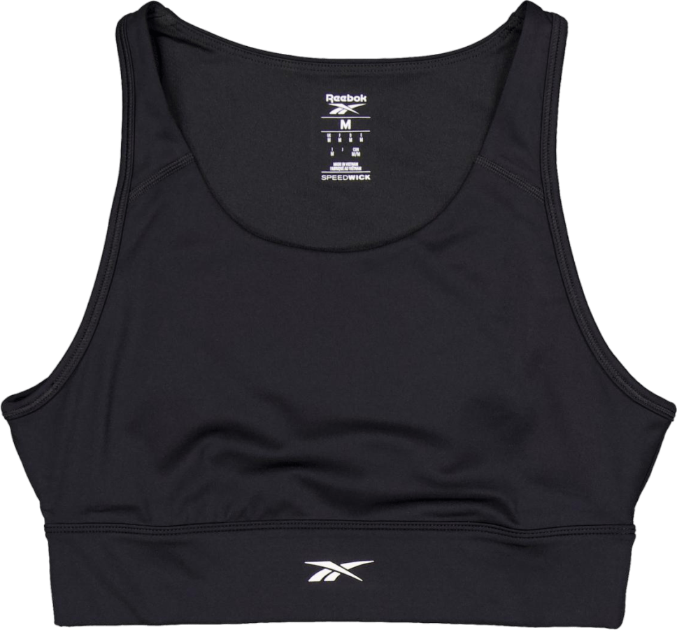 Id Train High Suppor Night Black, Female, Odevy, Športová podprsenka, Posilovať, Čierna, XL