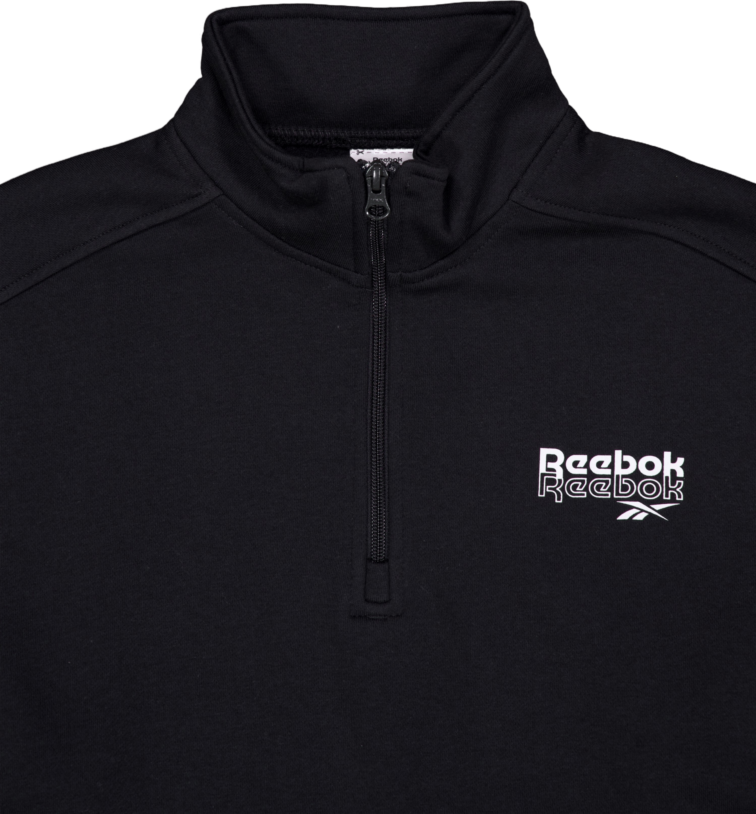 Rie 1/4 Zip Black - Bild 3