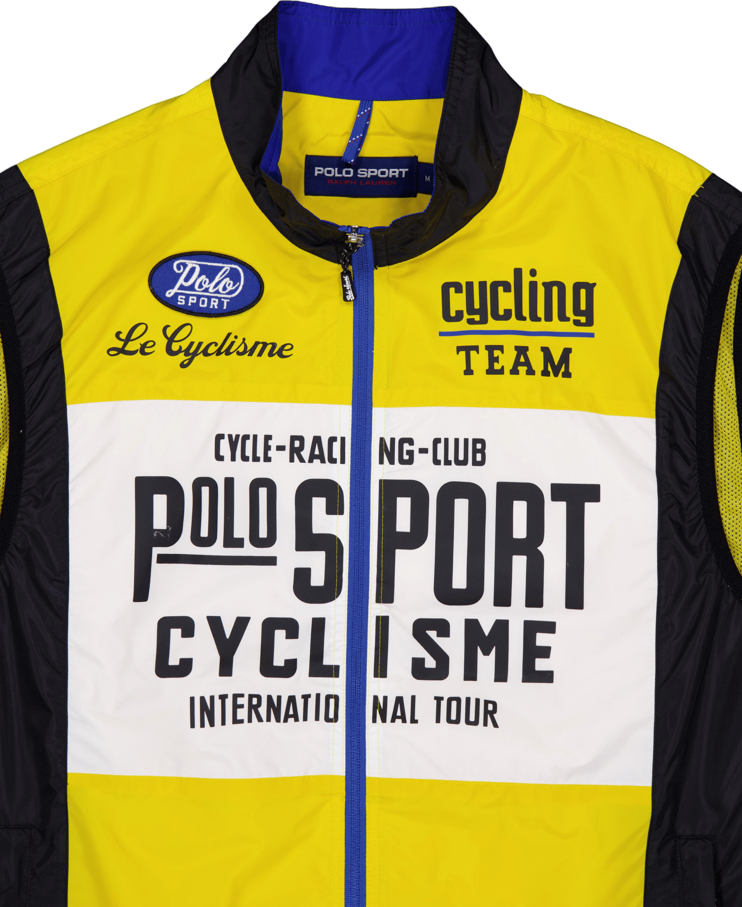 Polo Sport Water-Resistant Vest Canary Yllw/Whte/Polo Blck - Bild 3